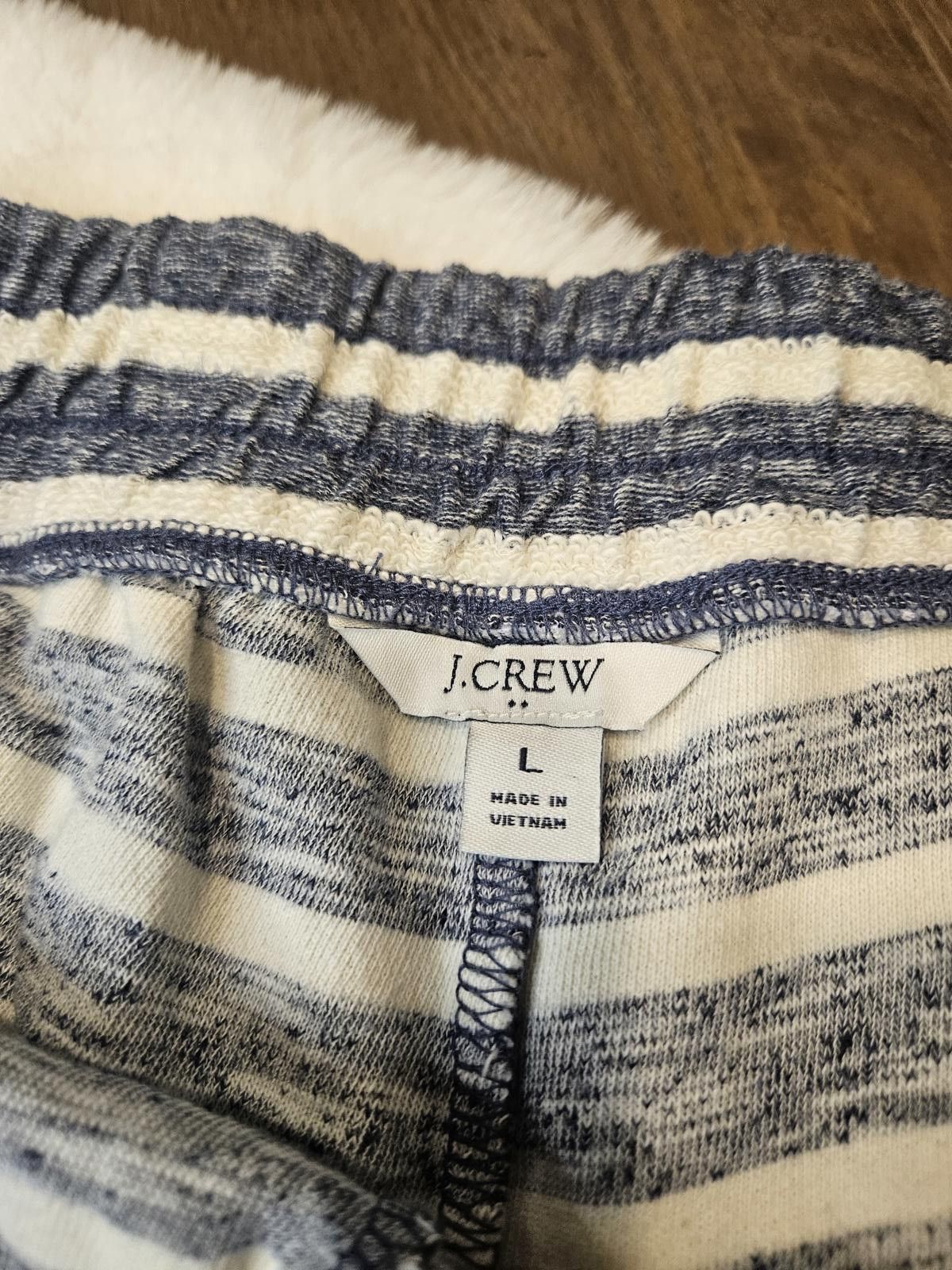 J.Crew J.Crew Striped Lounge Shorts - Size L Size 36" / US 14 / IT 50 - 3 Thumbnail
