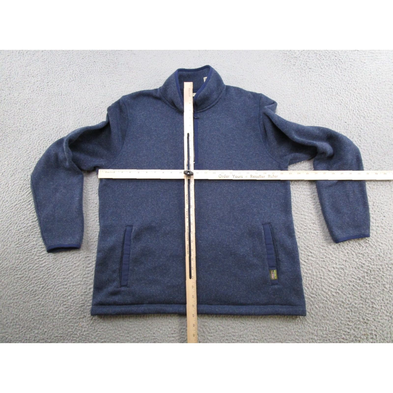 Vintage L.L. Bean Sweater Fleece Pullover Mens Size L Blue Half Zip Pockets Casual Outdoor Size US L / EU 52-54 / 3 - 4 Thumbnail