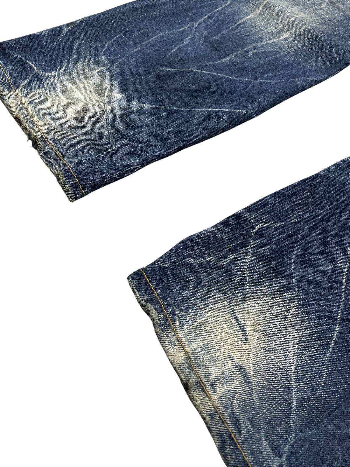 Hysteric Glamour × semanticdesign Semantic Design Japan Snake Skin Flap Pocket Muddy Jeans Size US 30 / EU 46 - 19 Thumbnail