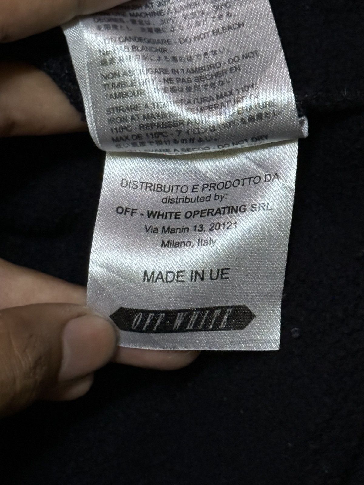 Off-White × Vlone Vlone X Off White Big Logo Sweatshirt Size US M / EU 48-50 / 2 - 12 Thumbnail