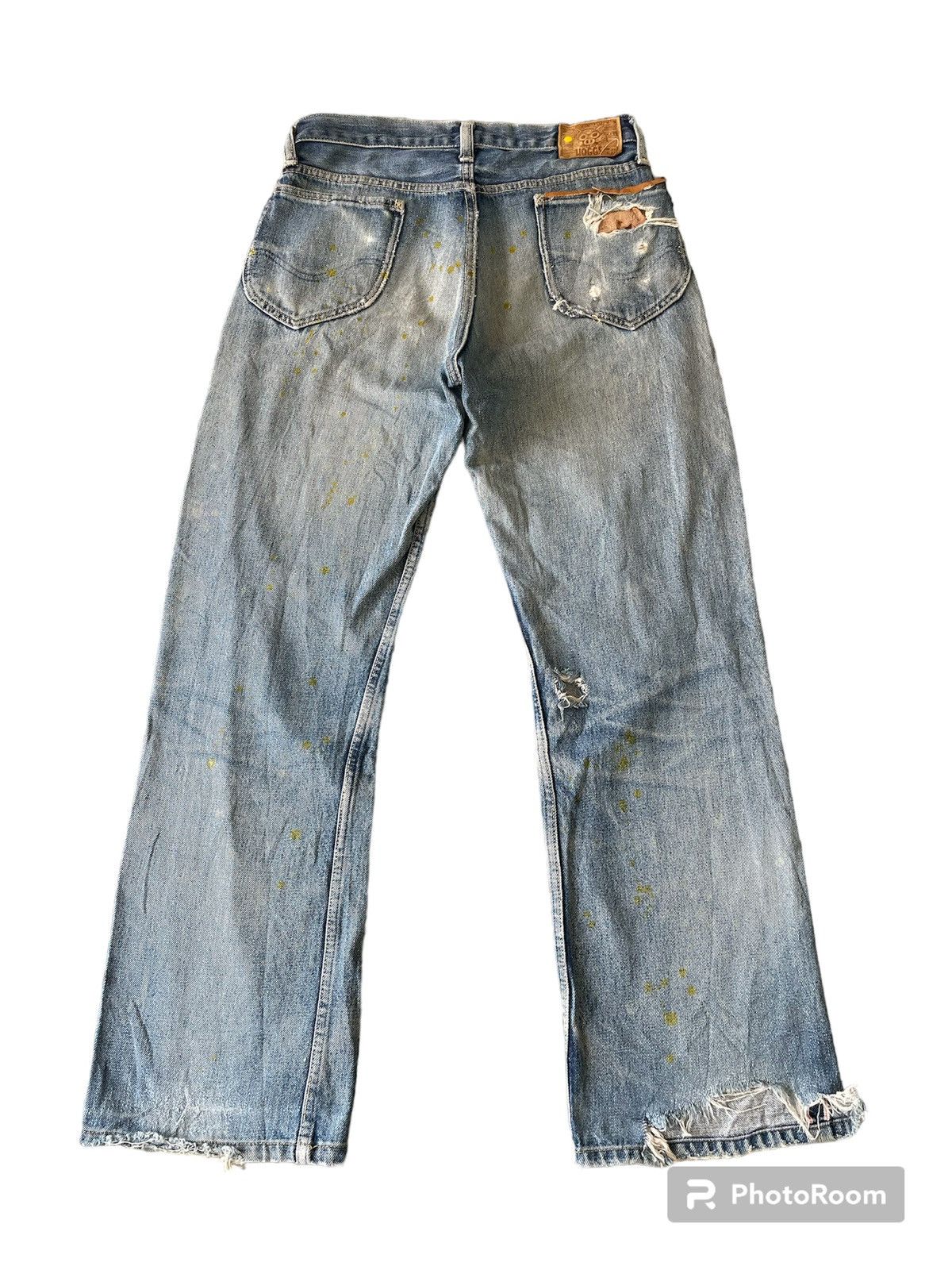 Needles Rare Vintage Distressed Nepenthes Hogg Redline Jeans Size US 30 / EU 46 - 2 Thumbnail