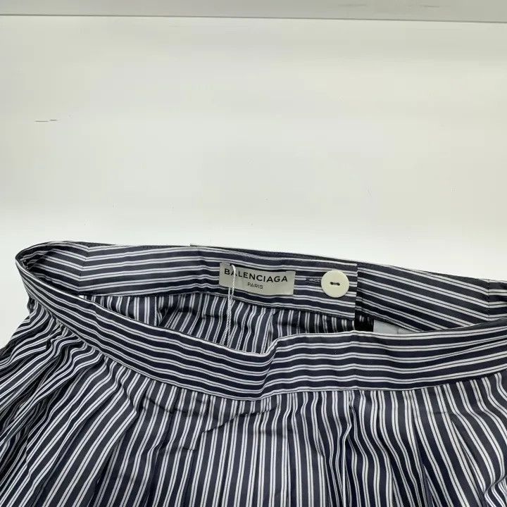 Balenciaga Balenciaga Balenciaga Striped Casual Skirt -2507 Size US 34 / EU 50 - 6 Thumbnail