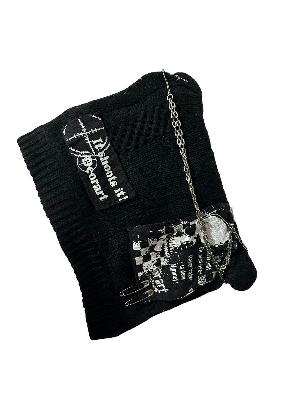 If Six Was Nine MADE IN DEVIL Deorart Crazy Punk Bondage Beanie Hats RARE 🎌☠️ Size ONE SIZE - 4 Thumbnail