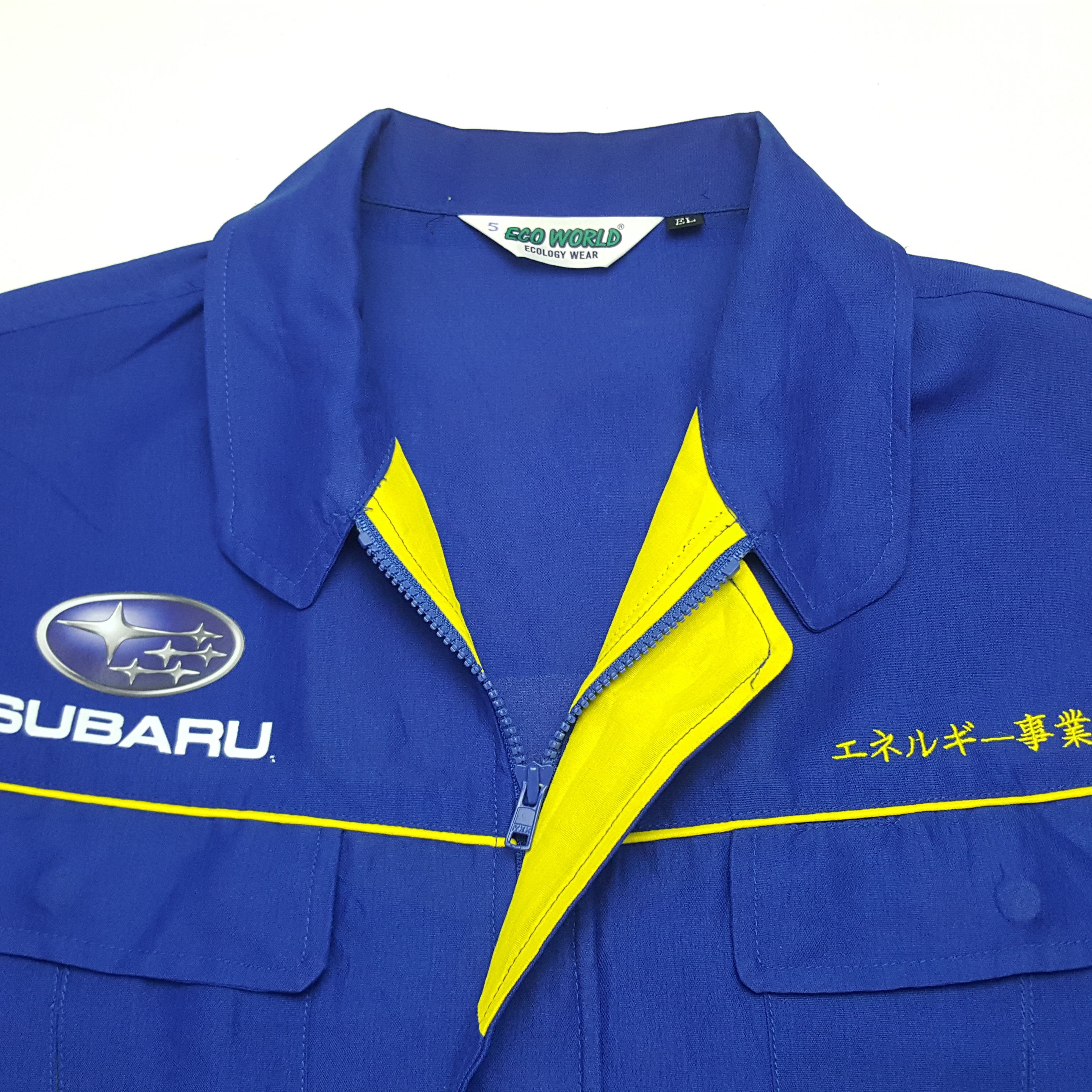 Japanese Brand × Vintage Vintage Subaru Japanese Rally Team Custom Art Jacket Size US XXL / EU 58 / 5 - 5 Thumbnail