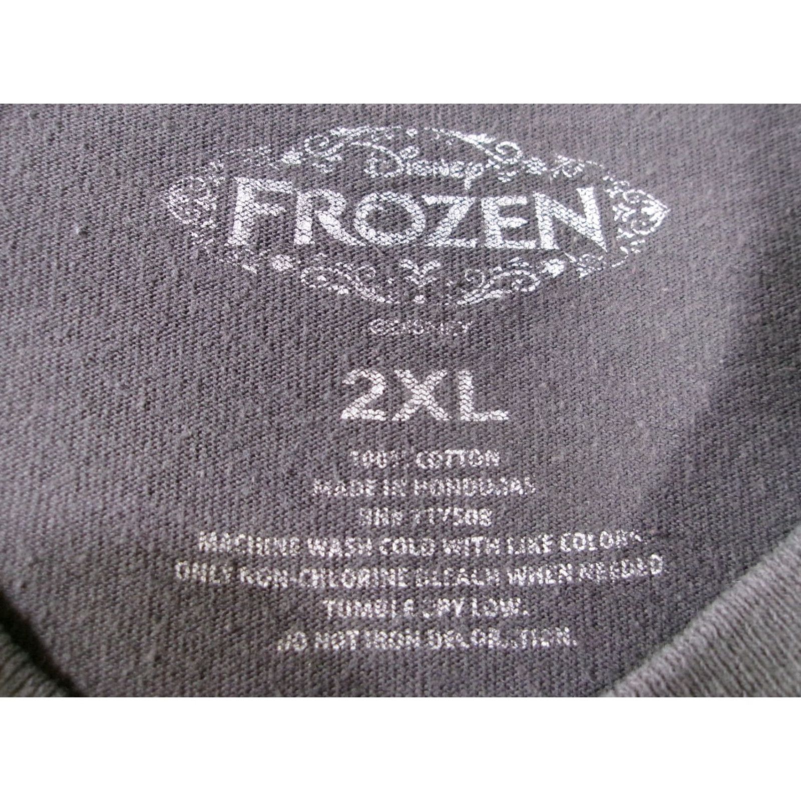 Disney Disney Frozen Shirt Mens 2XL Gray Olaf Free Hugs Graphic Short Sleeve Licensed T-Shirt Size US XXL / EU 58 / 5 - 6 Thumbnail