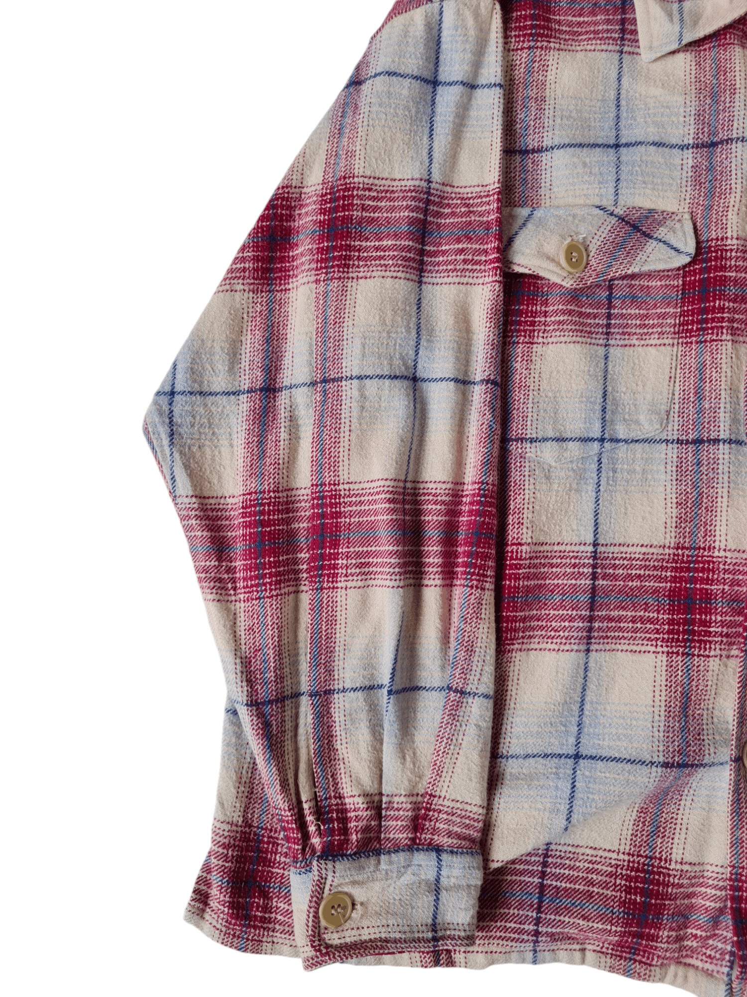 Flannel × Vintage Vtg Dodgest Flannel Jacket Size US M / EU 48-50 / 2 - 5 Thumbnail