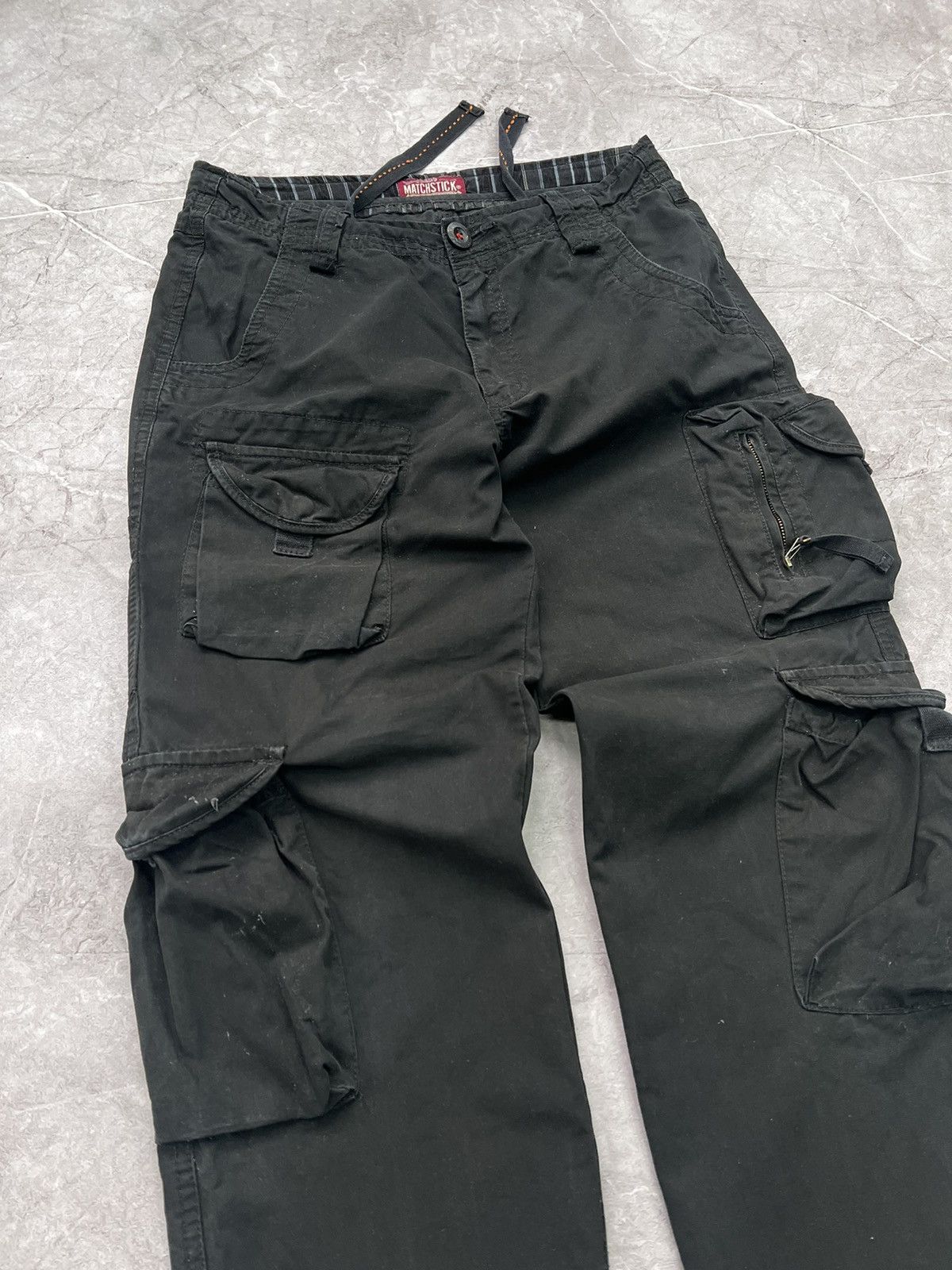 Japanese Brand × Jean Paul Gaultier VTG 00s JPG style Japanese Distressed Cargo pants jeans Size US 30 / EU 46 - 2 Thumbnail