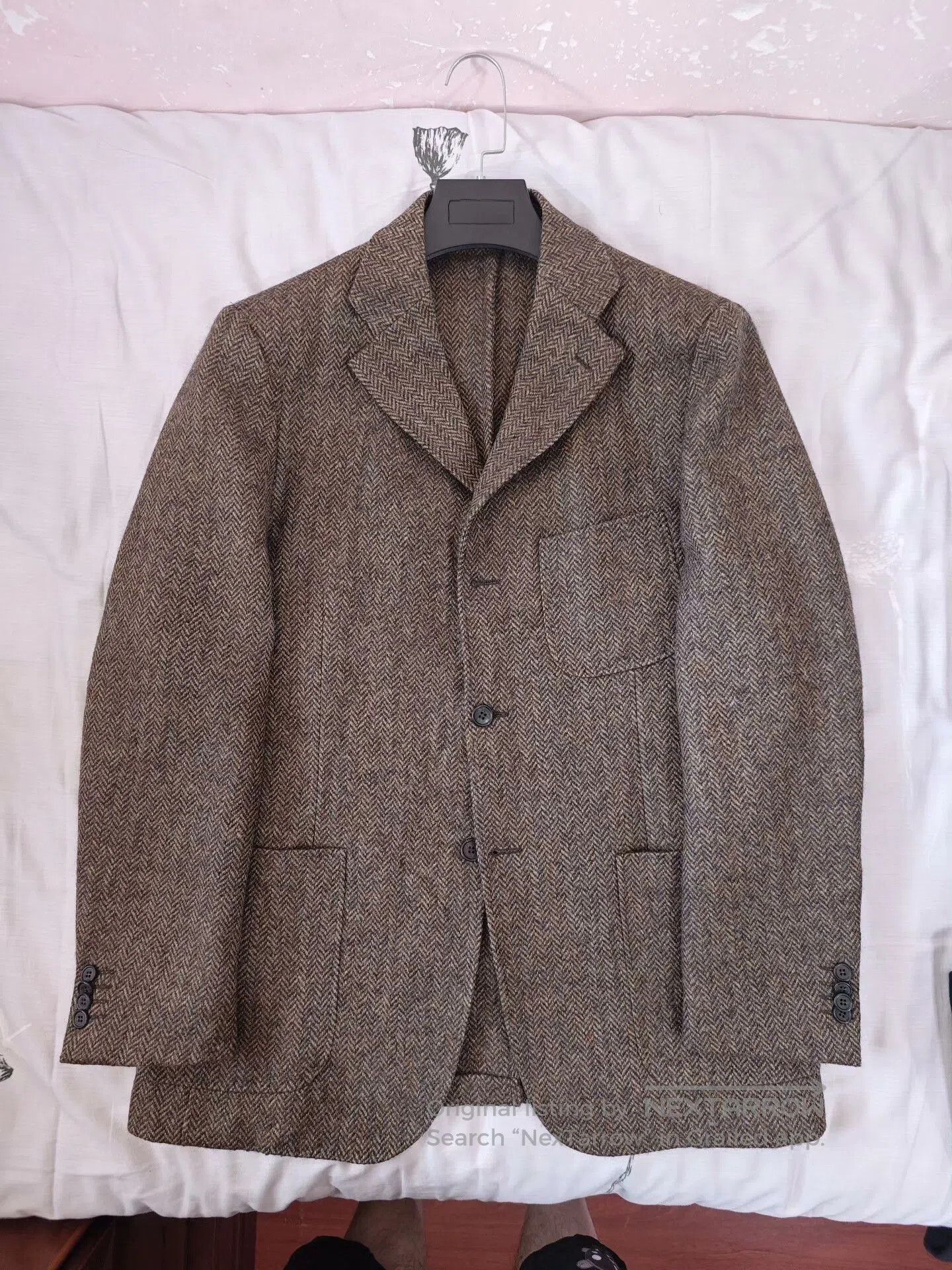 Henry Cotton's Henry Cotton's Italian Wool Blazer. Size US L / EU 52-54 / 3 - 5 Thumbnail