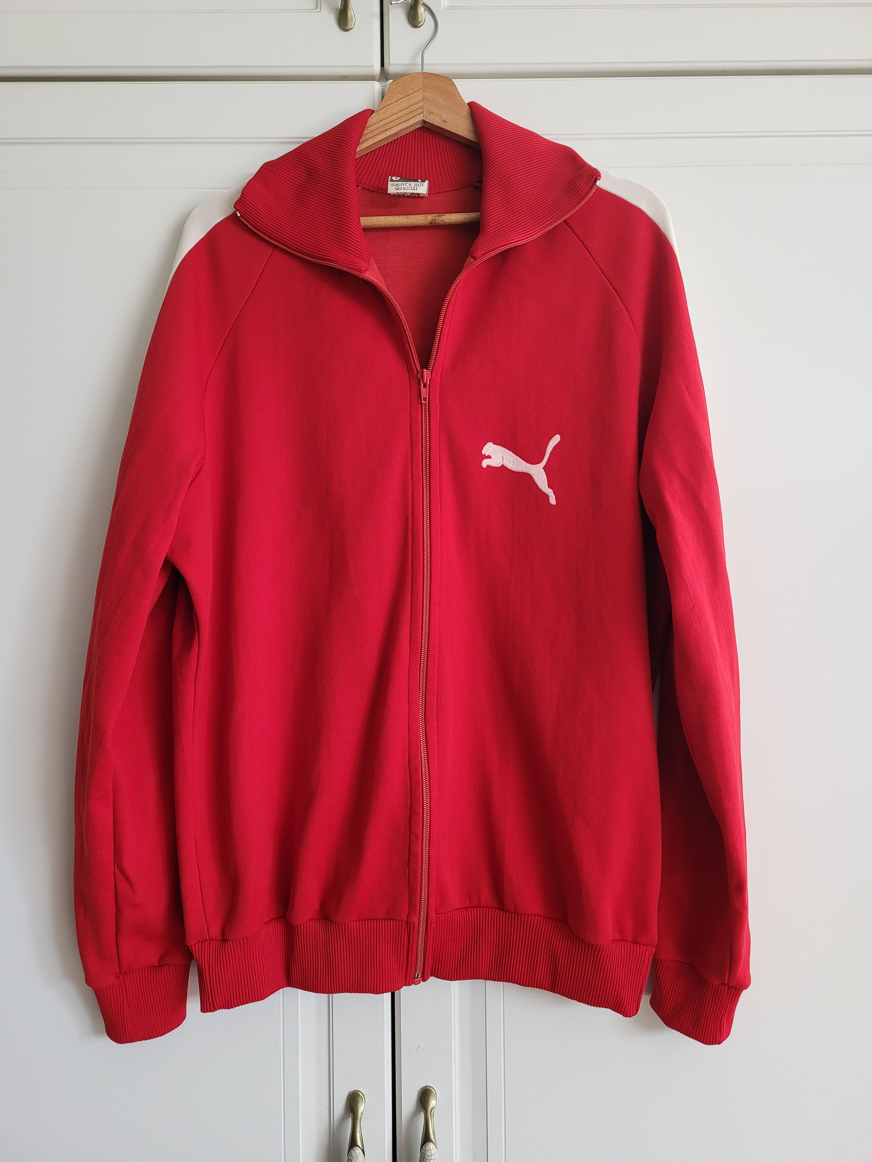 Puma Oldschool retro true vintage 60s Puma zip tracksuit L/xl Size US XL / EU 56 / 4 - 1 Thumbnail