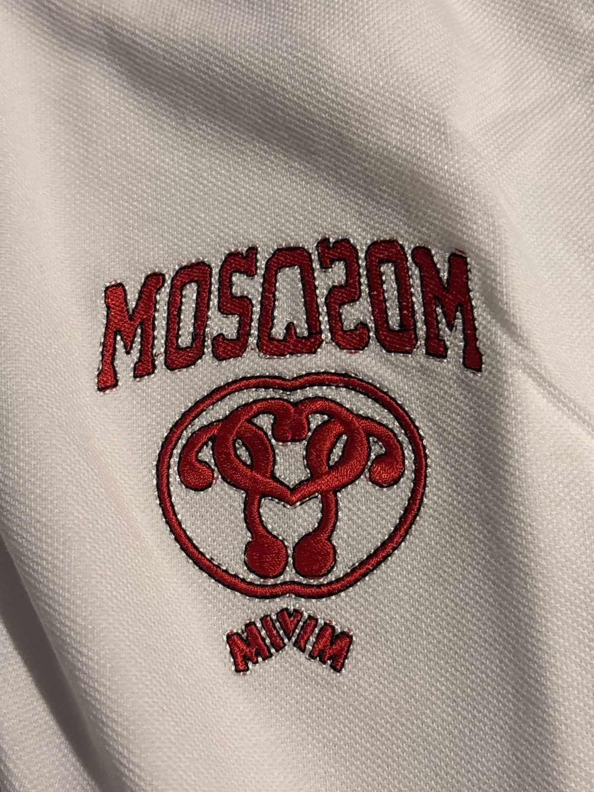 Moschino Moschino mirror reserve logo white red polo small Size US S / EU 44-46 / 1 - 3 Thumbnail
