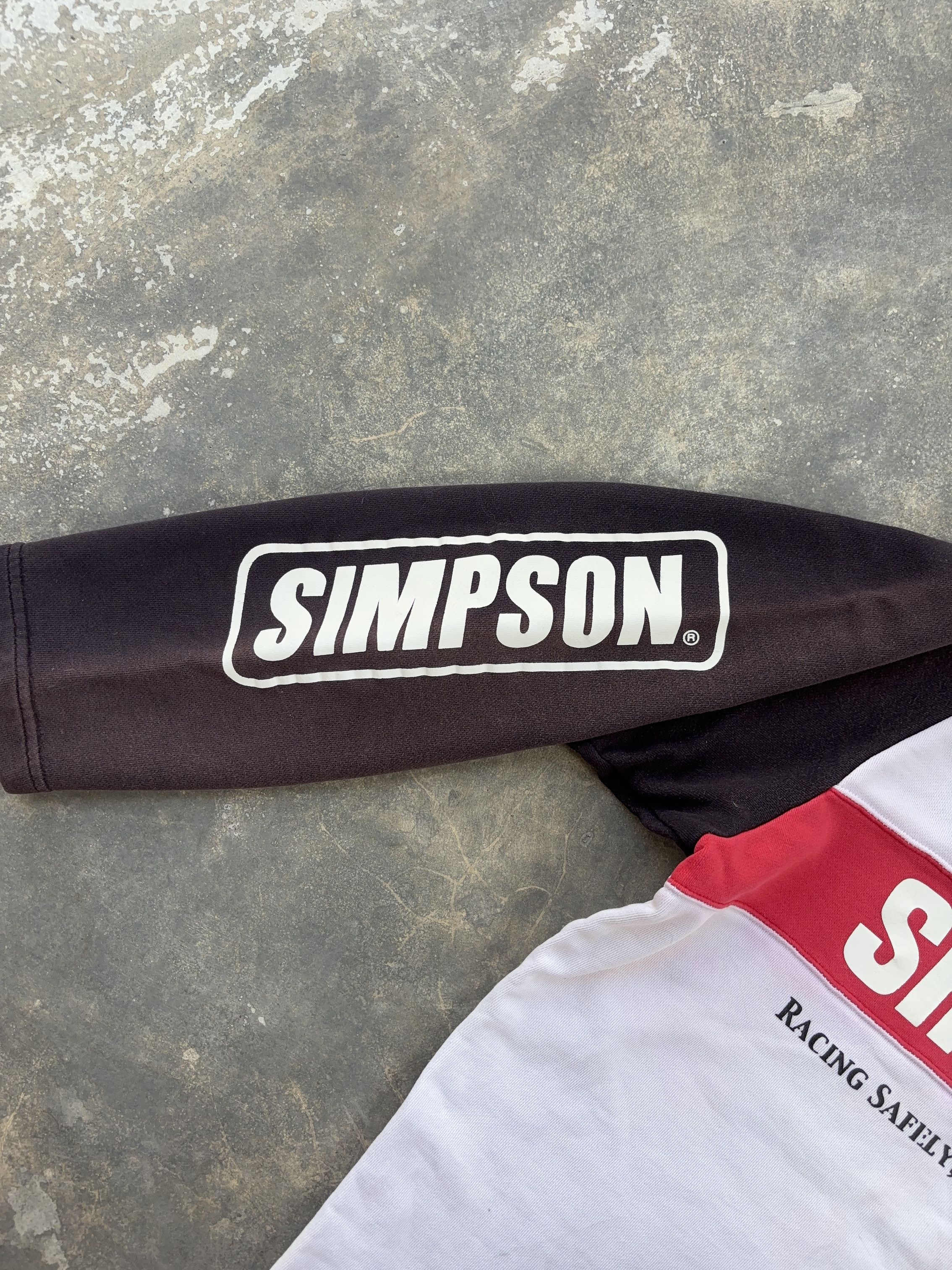 Other Simpson Vintage Motorsport Long Sleeve T-Shirt Size US L / EU 52-54 / 3 - 9 Thumbnail