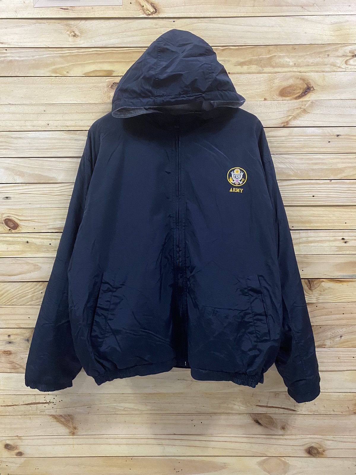 Army Of Me × Gear for Sports Vintage ARMY windbreaker jacket Size US XXL / EU 58 / 5 - 2 Thumbnail