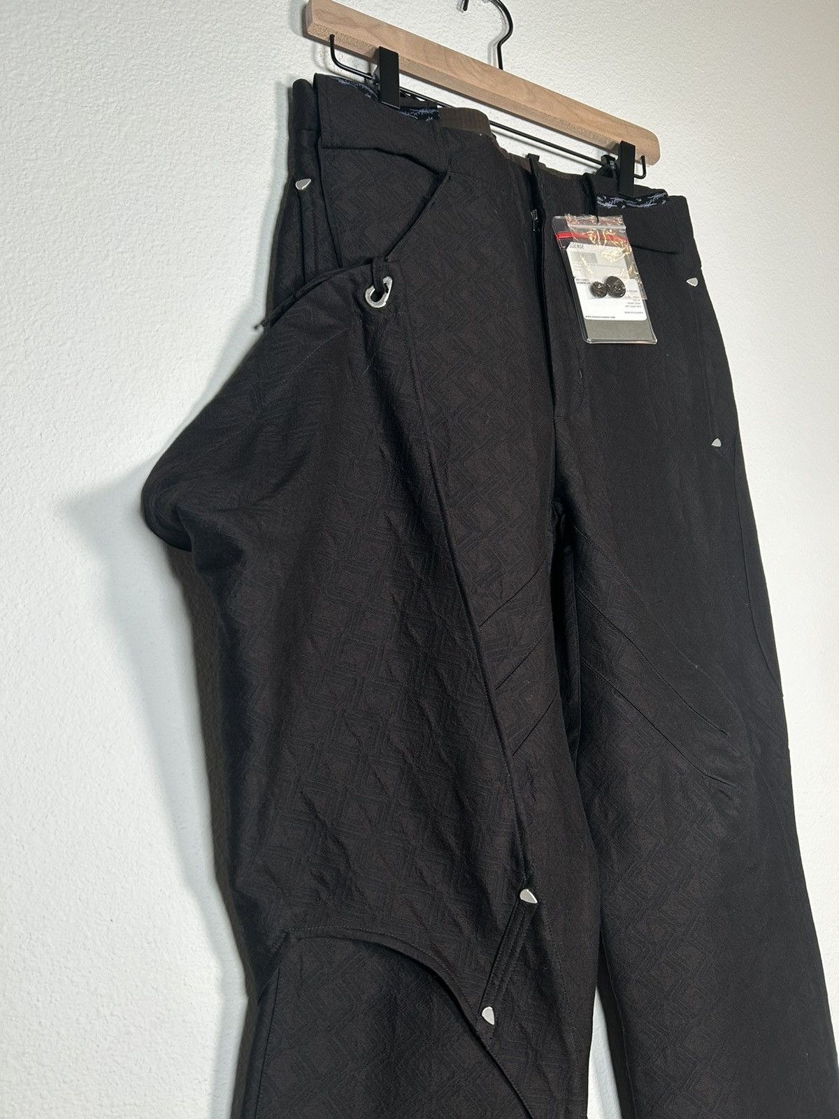 Kiko Kostadinov NWT! $1.1k ‘23 Dorset Apron Trousers Size US 30 / EU 46 - 3 Thumbnail