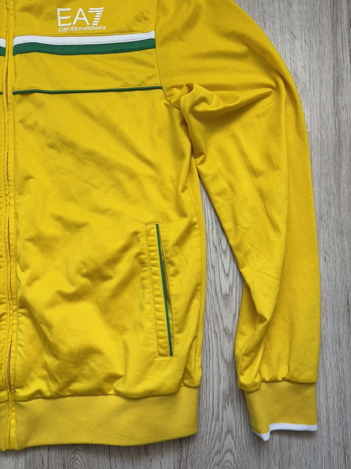 Emporio Armani EA7 Brazil Tracksuit top rare Size US XL / EU 56 / 4 - 3 Thumbnail