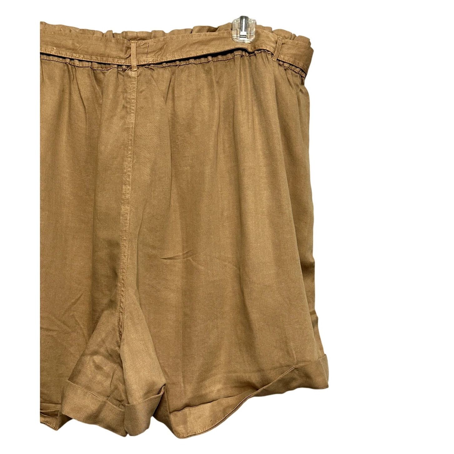 Lucky Brand Lucky Brand Shorts Belted Paperbag Waist Pocket Brown XL NWT Size 36" / US 14 / IT 50 - 7 Thumbnail