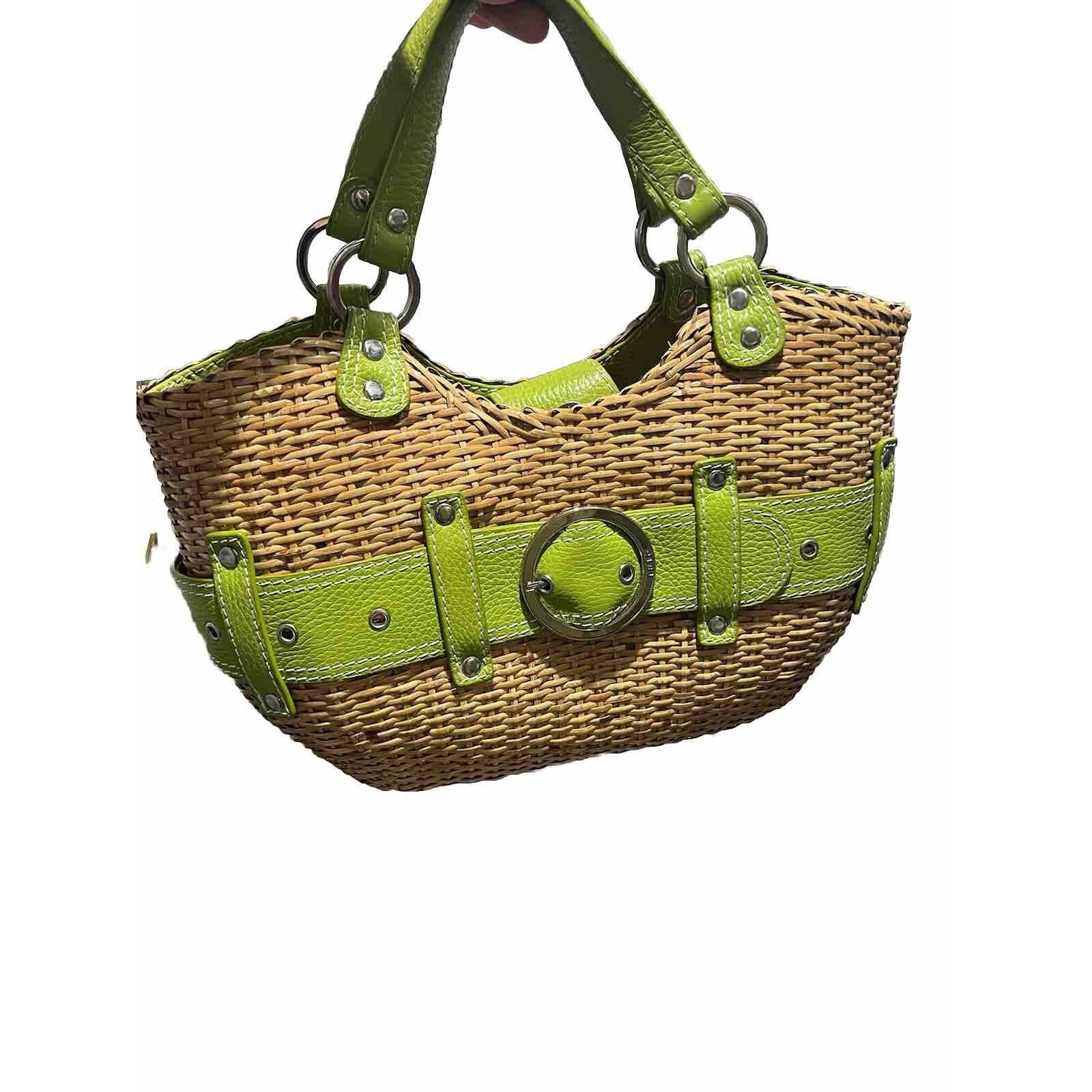 & Other Stories RAFE Leather Trim Bamboo Shoulder Brown Bag B000487 Size ONE SIZE - 4 Thumbnail