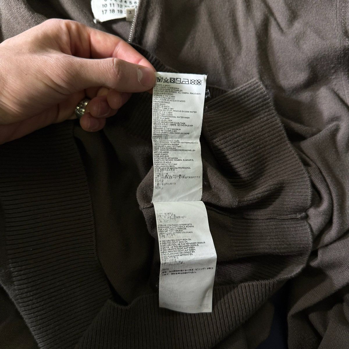 Maison Margiela Maison Margiela Quarter Zip Size US L / EU 52-54 / 3 - 9 Thumbnail