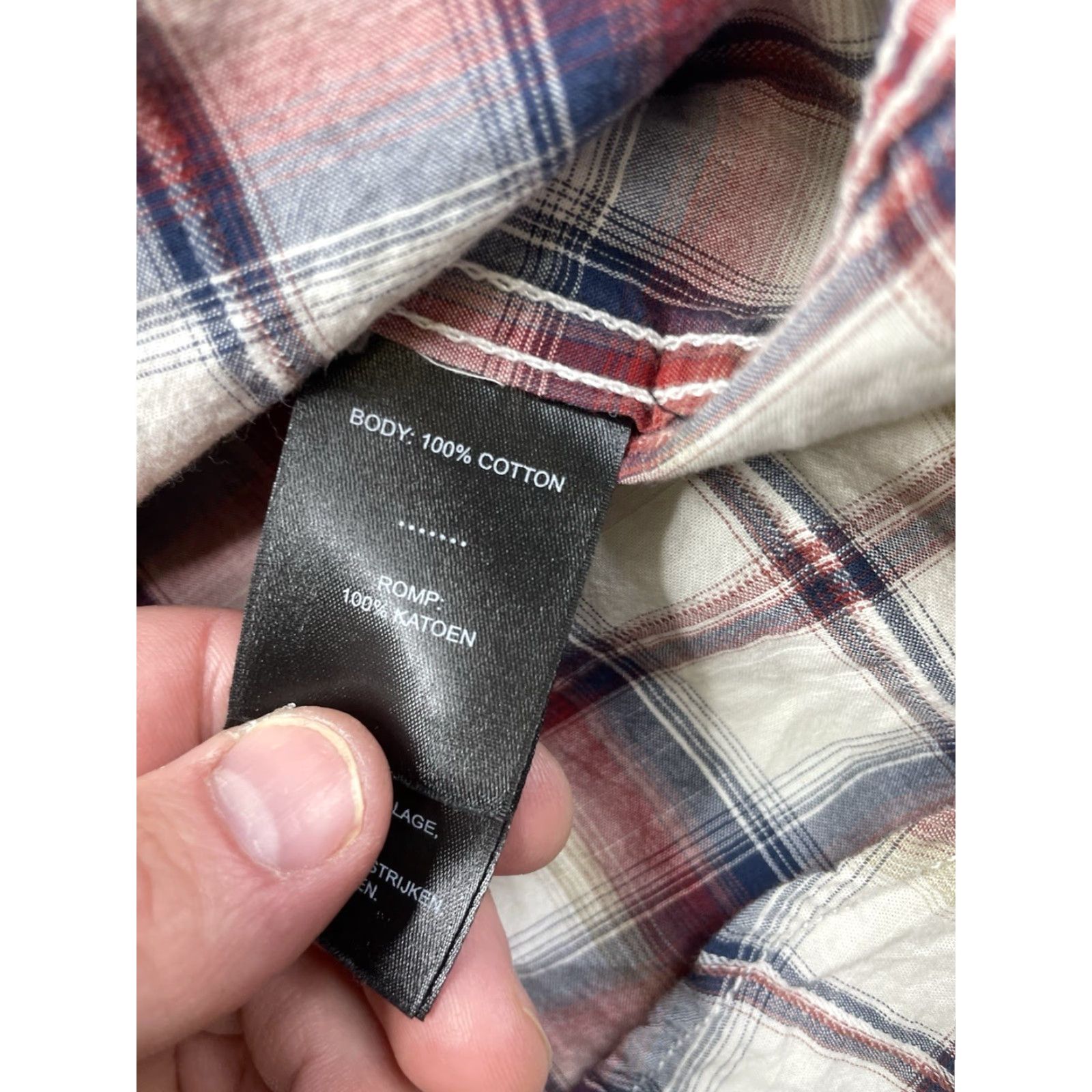 Harley Davidson Harley-Davidson Shirt Mens 3XL Short Sleeve Plaid Woven Upright Eagle Multicolor Garage Size US XXL / EU 58 / 5 - 7 Thumbnail