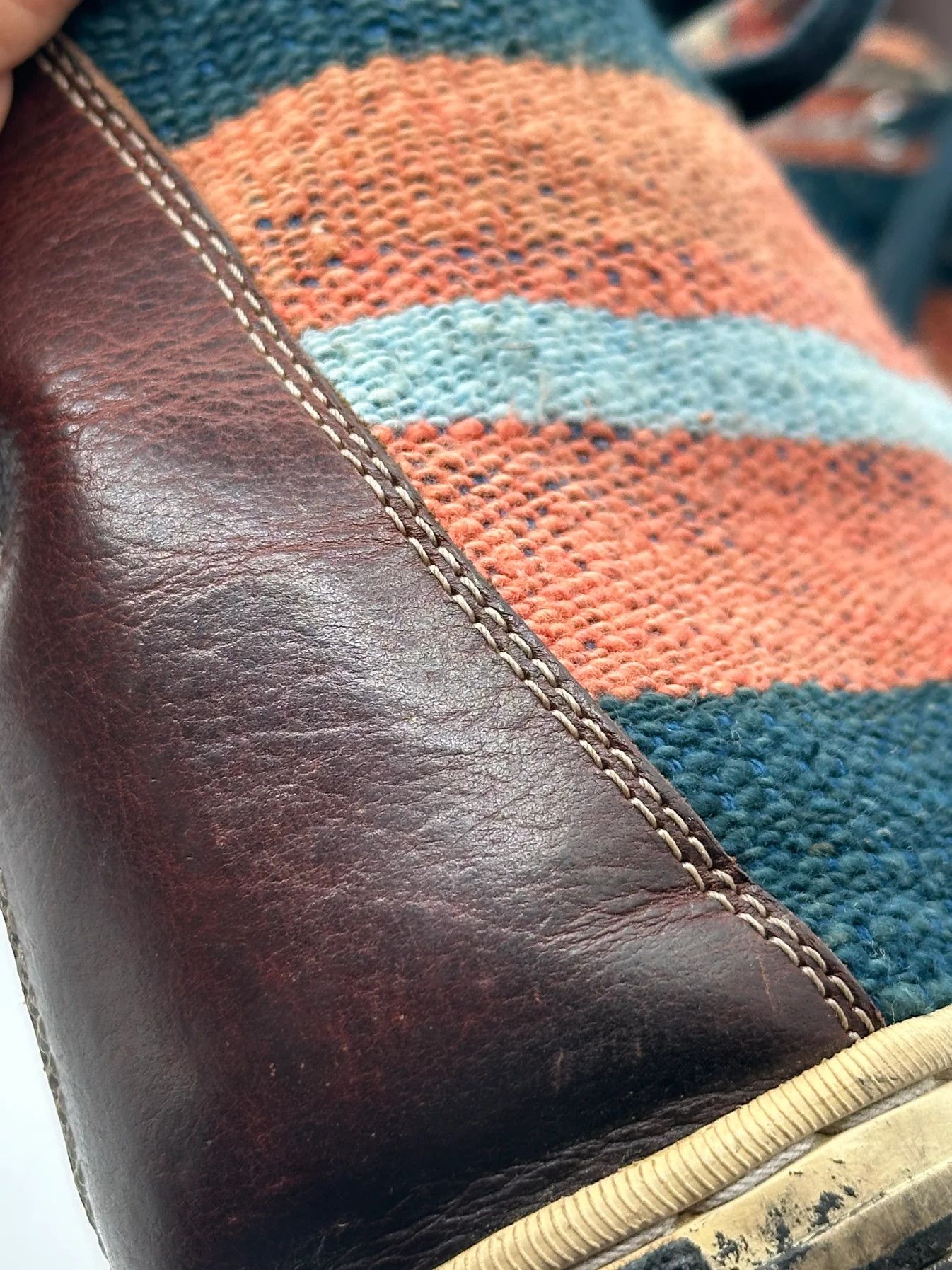Visvim SS13 Lauda (Natural Dye)-Folk *FIL Exclusive Size US 12 / EU 45 - 7 Thumbnail