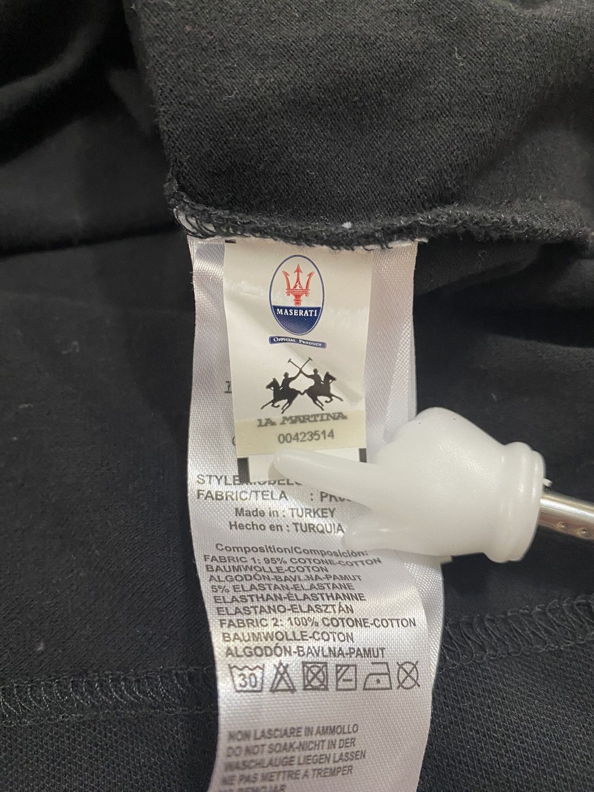 La Martina La Martina Maserati Polo T-Shirt Embroidered Logo Size US XL / EU 56 / 4 - 7 Thumbnail