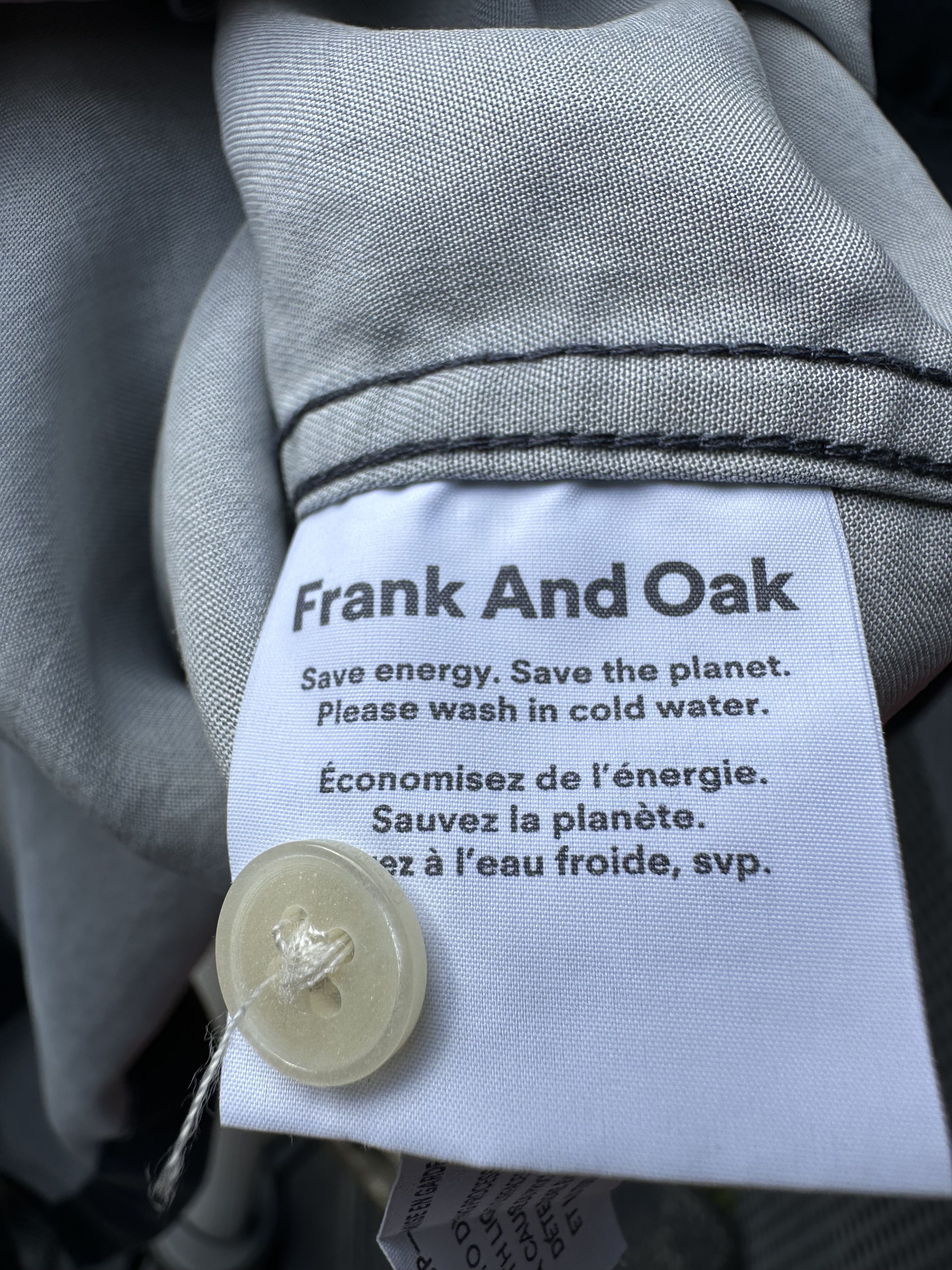 Frank & Oak Tencel Camp Collar Size US S / EU 44-46 / 1 - 6 Thumbnail