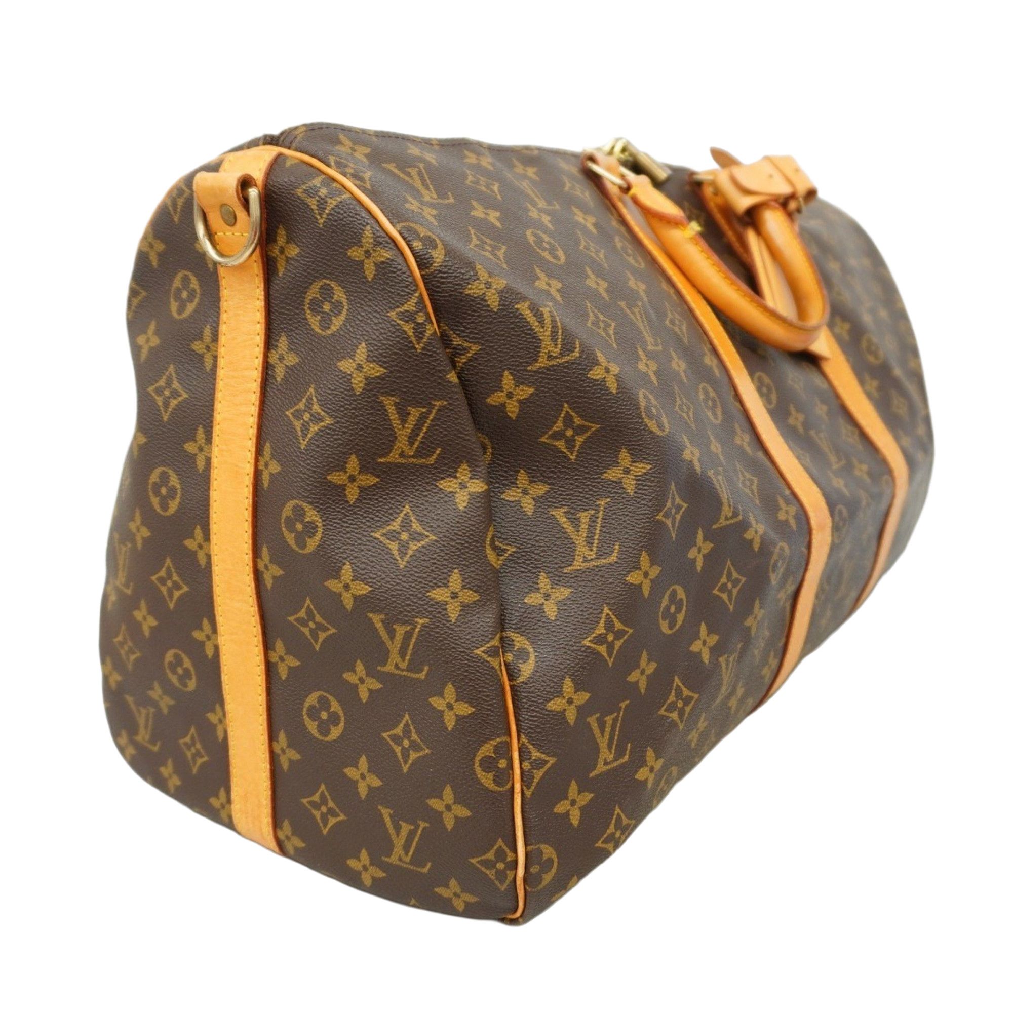 Louis Vuitton Louis Vuitton Keepall Bandoulière 55 Monogram Canvas Bag Size ONE SIZE - 2 Thumbnail