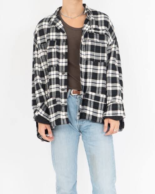 Haider Ackermann Haider Ackermann Plaid Flannel Shirt Jacket Size US L / EU 52-54 / 3 - 11 Thumbnail