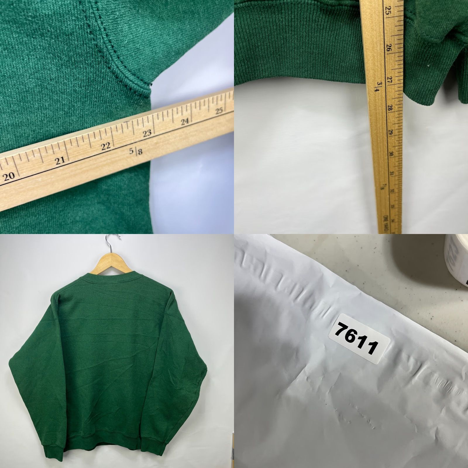 NFL VINTAGE NFL Green Bay Packers Sweatshirt Crewneck Large 90s Pullover Men Green 90s {/* ensure capitalization retained */} Size US L / EU 52-54 / 3 - 8 Thumbnail
