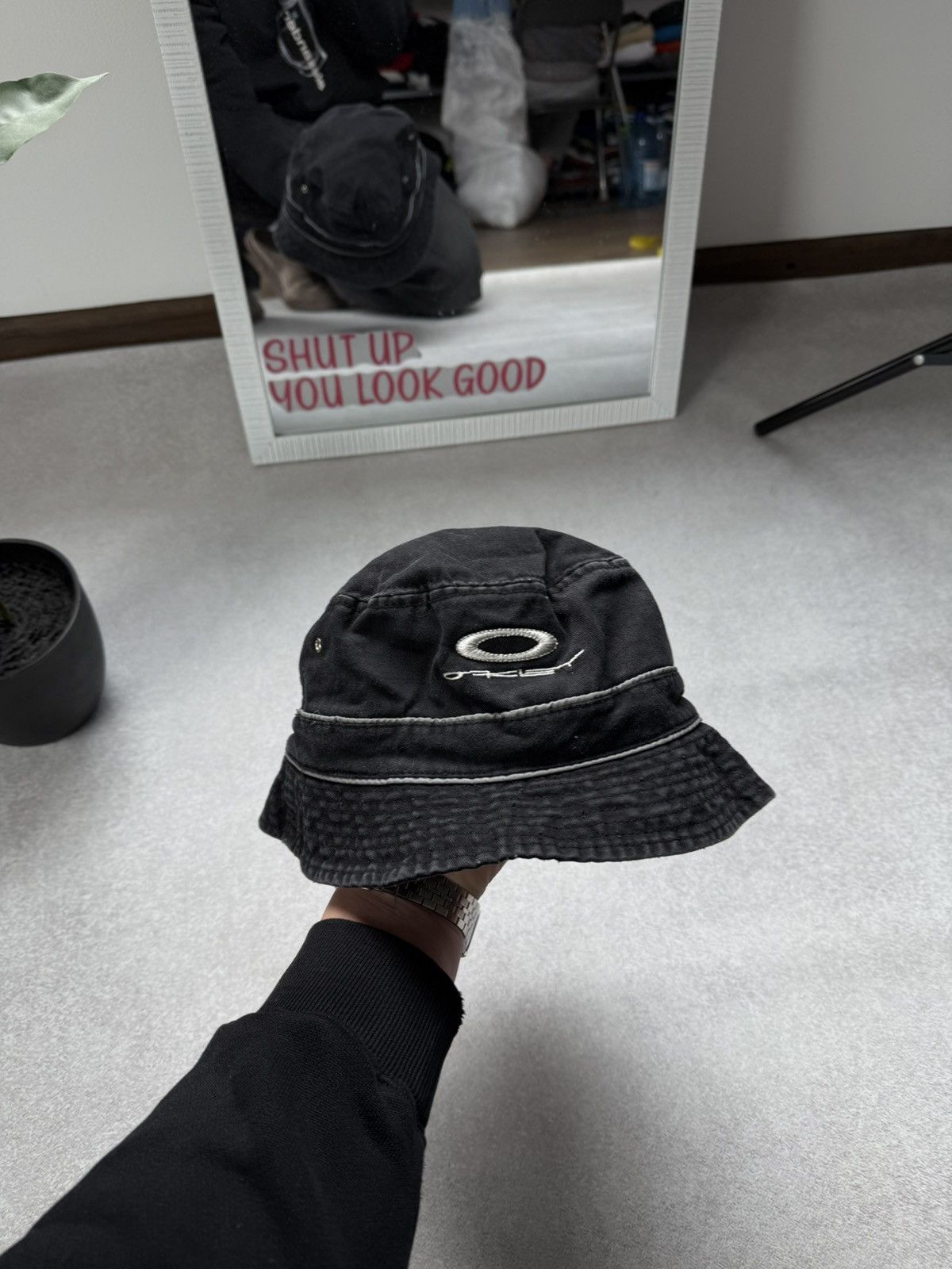 Oakley Vintage Oakley Panama Cap-Hat Gorpcore Style Y2K Summer Vibe Size ONE SIZE - 5 Thumbnail