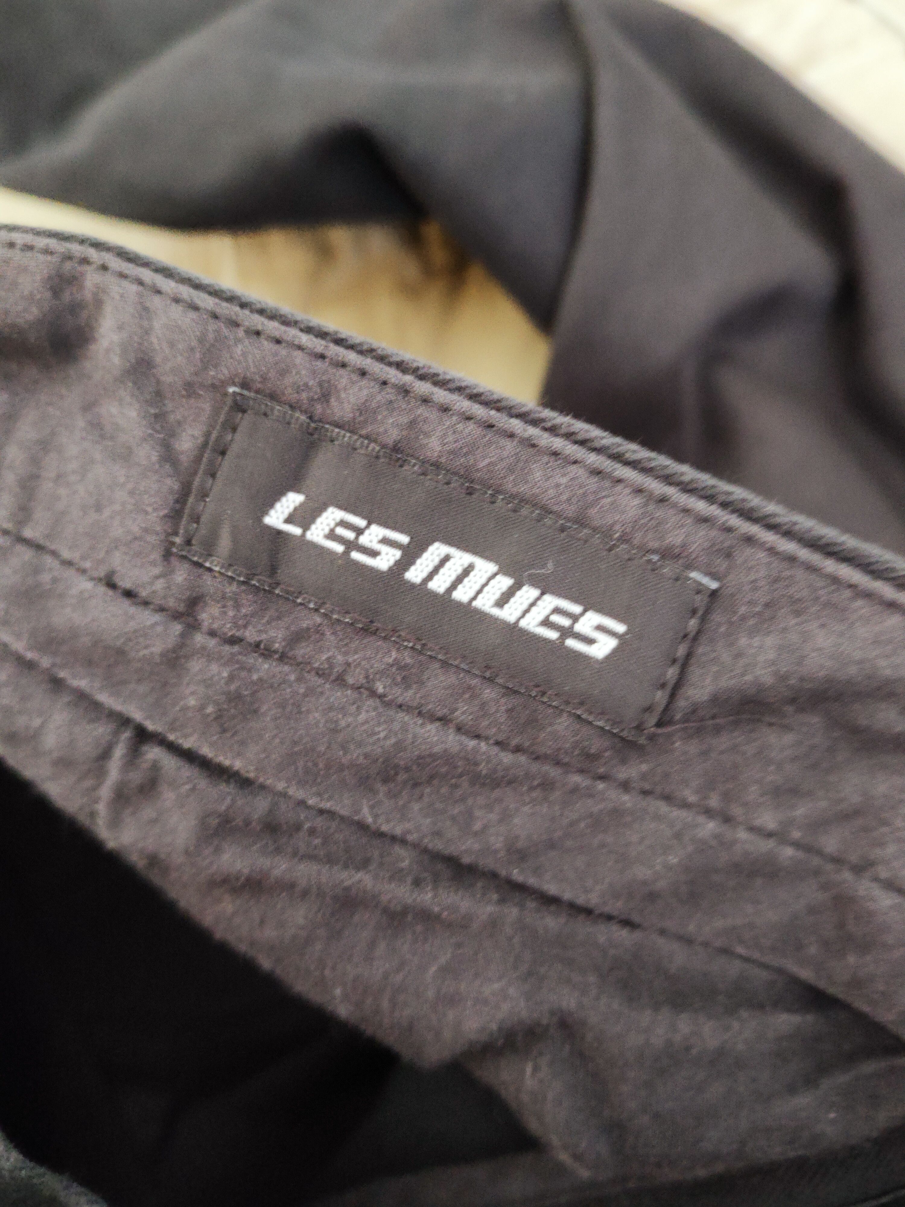 Japanese Brand Les Mues Black Faded Multipocket Casual Pants #S2778 Size US 31 - 14 Thumbnail