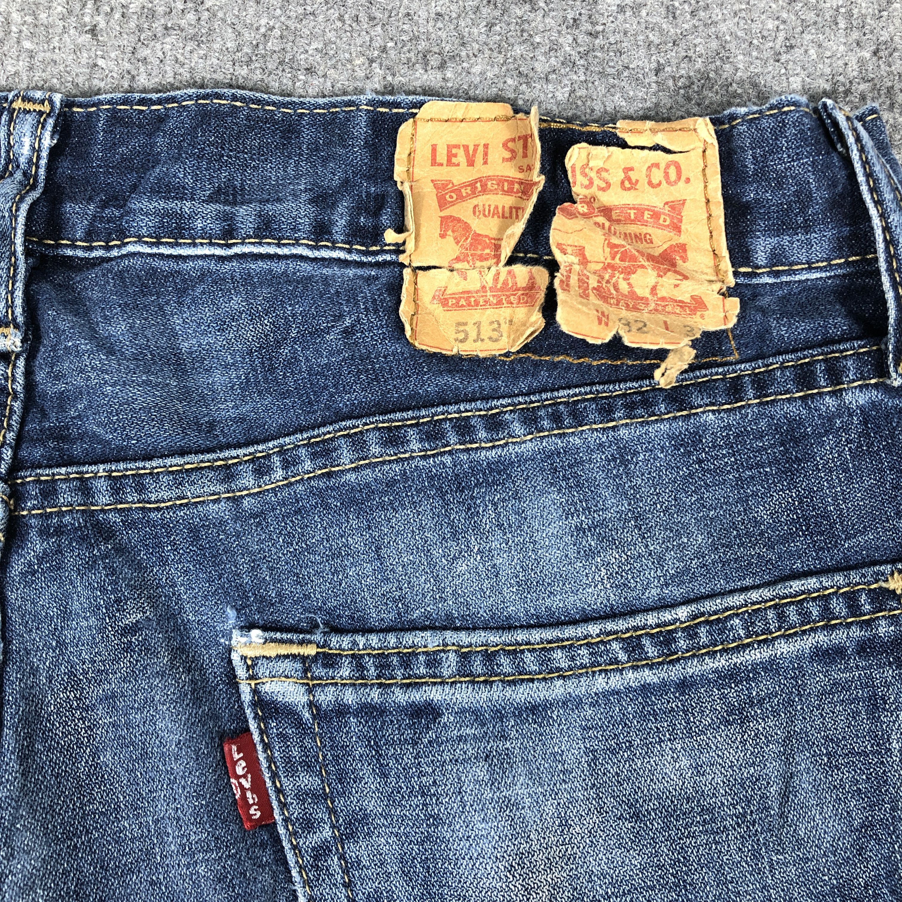 Levi's × Vintage Womens Vintage 513 Jeans L869W Size 34" / US 12 / IT 48 - 6 Thumbnail