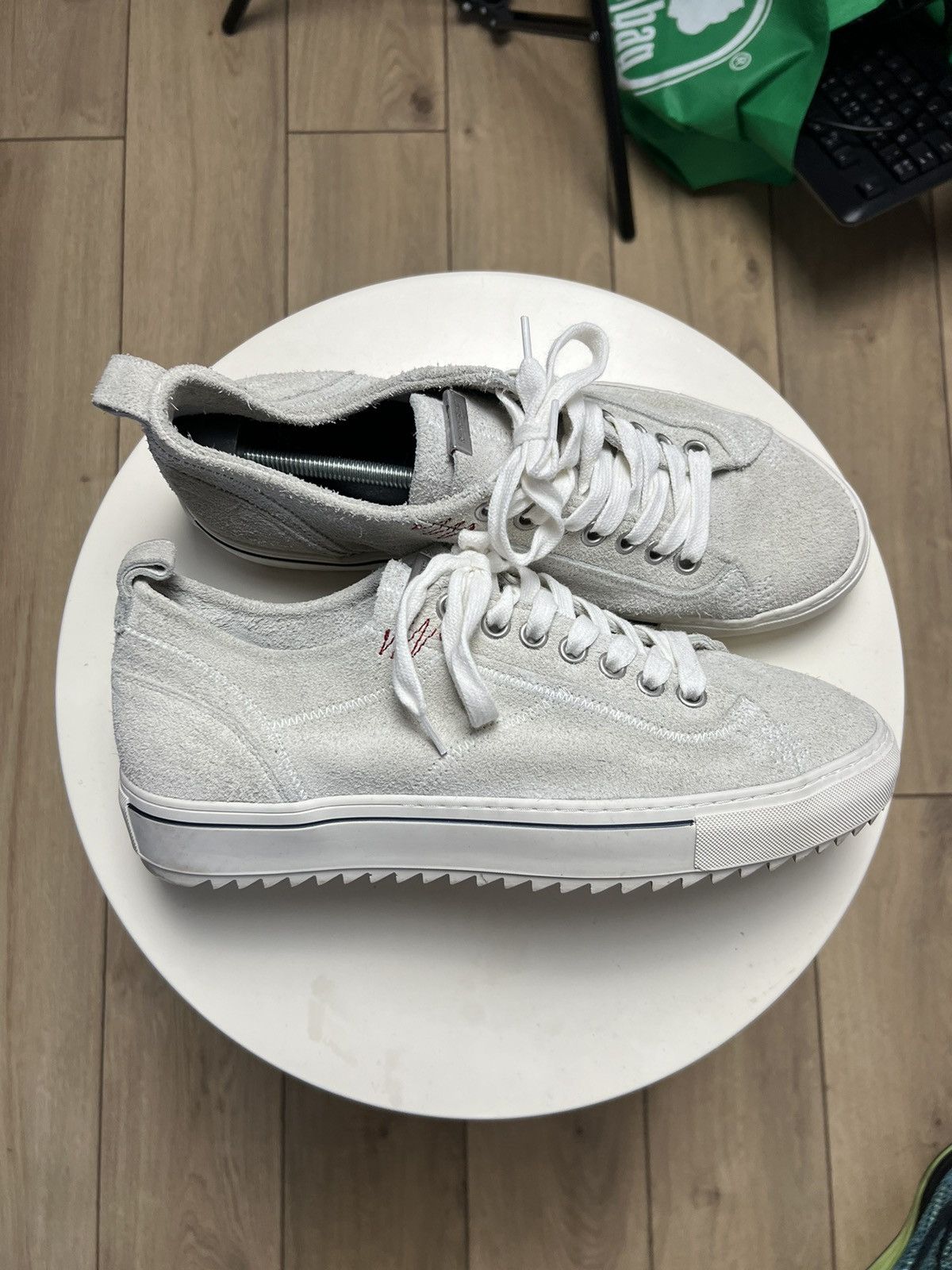 image of Represent Clo Represent Alpha Low Sneakers Eu47/us13 Designer Luxury in White, Men's