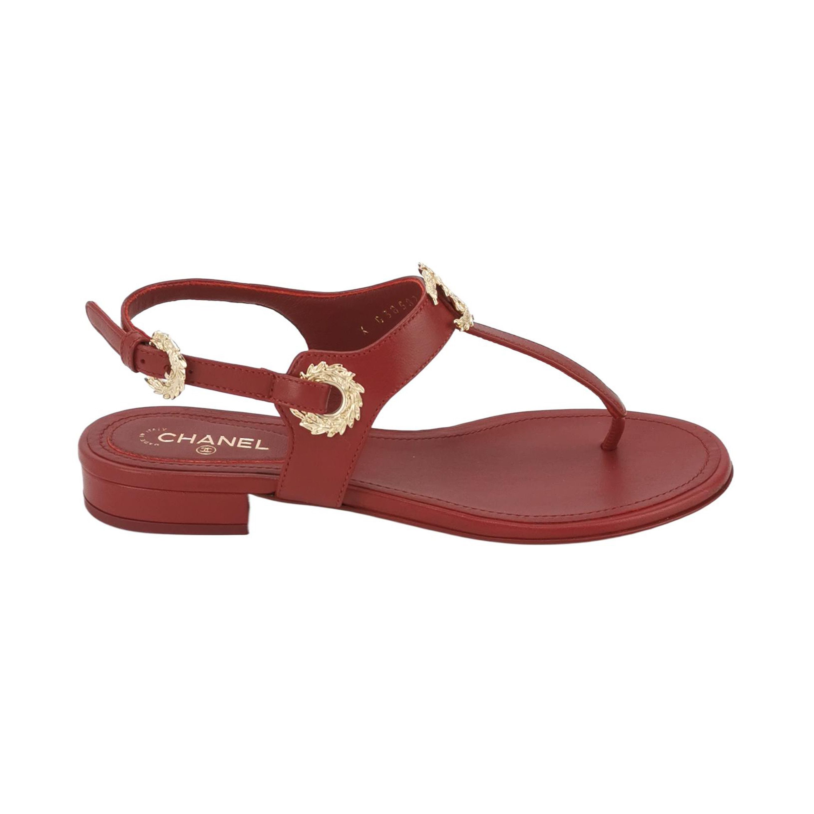 Chanel Chanel Women 6 Sandals Size US 6 / IT 36 - 1 Thumbnail