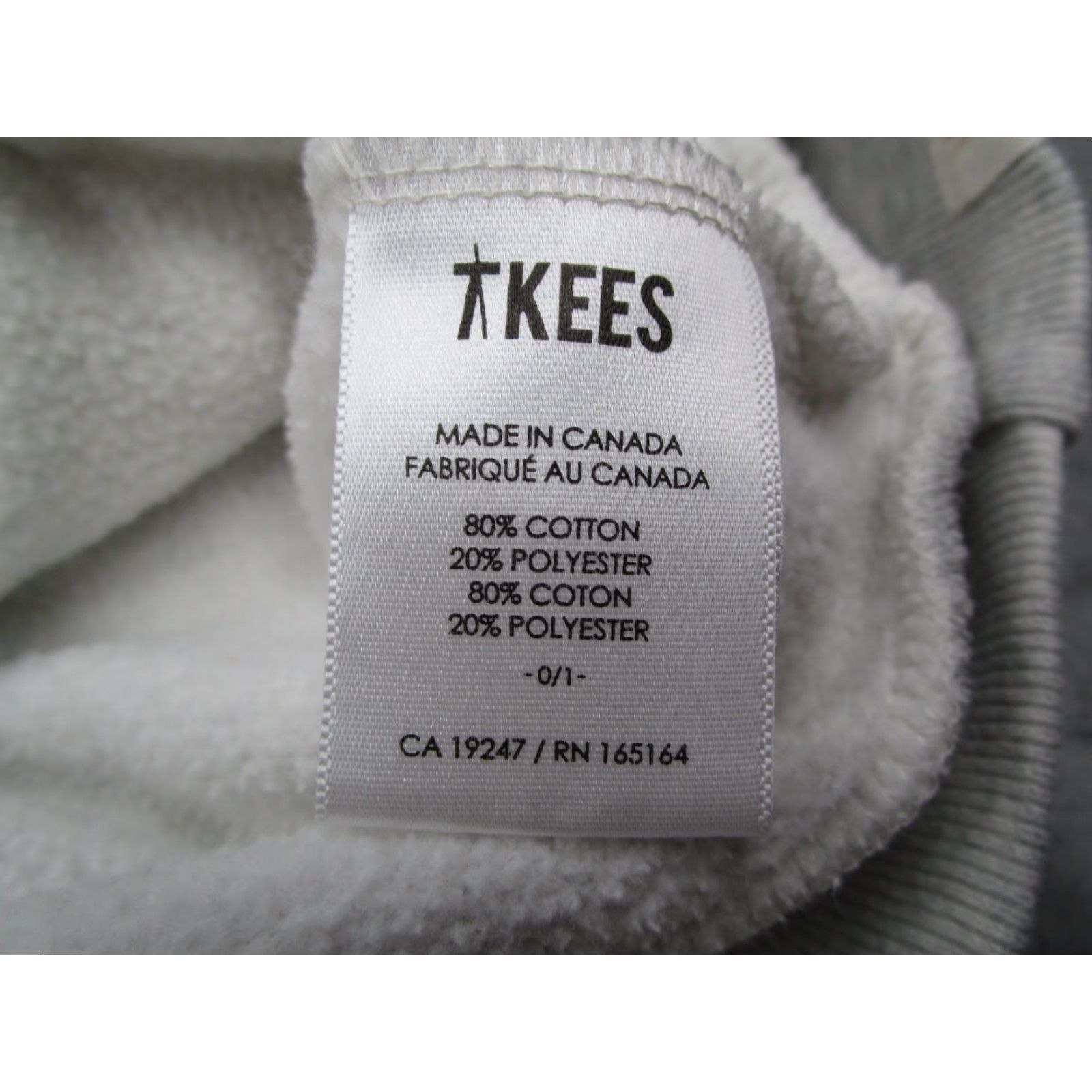 Vintage Tkees Women's Oversized 1/4 Zip Pullover Sweatshirt Gray Size 0/1 Cotton Blend Casual Activewear Size XS / US 0-2 / IT 36-38 - 3 Thumbnail