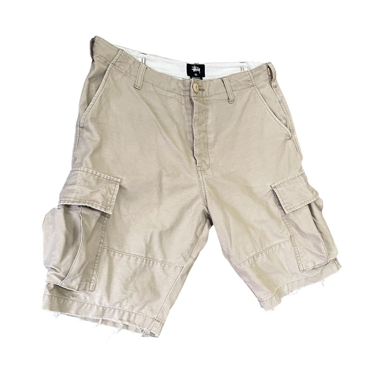 Vintage Stüssy Cargo Shorts Khaki Tan
