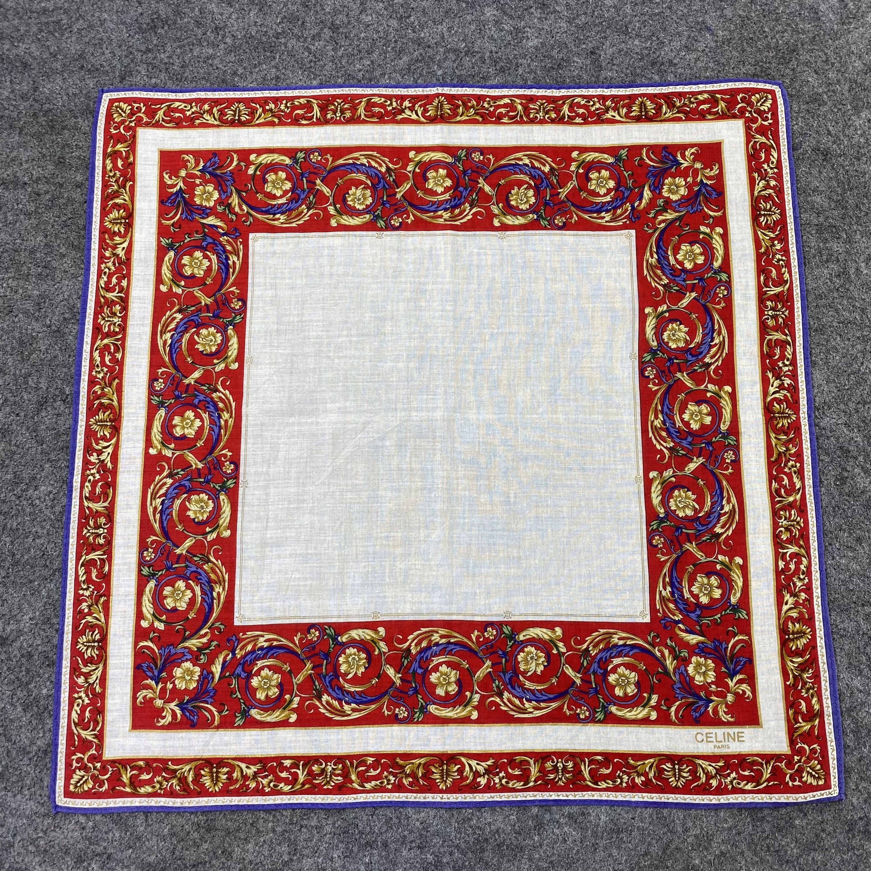 Celine Celine Handkerchief / Bandana / Neckerchief-B2359 Size ONE SIZE - 3 Thumbnail