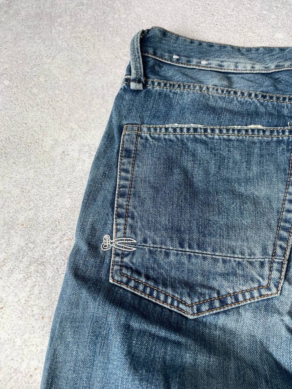 DENHAM × Vintage Vintage Denham Blue Denim Pants Y2K Ultra Rare Item Size US 32 / EU 48 - 4 Thumbnail