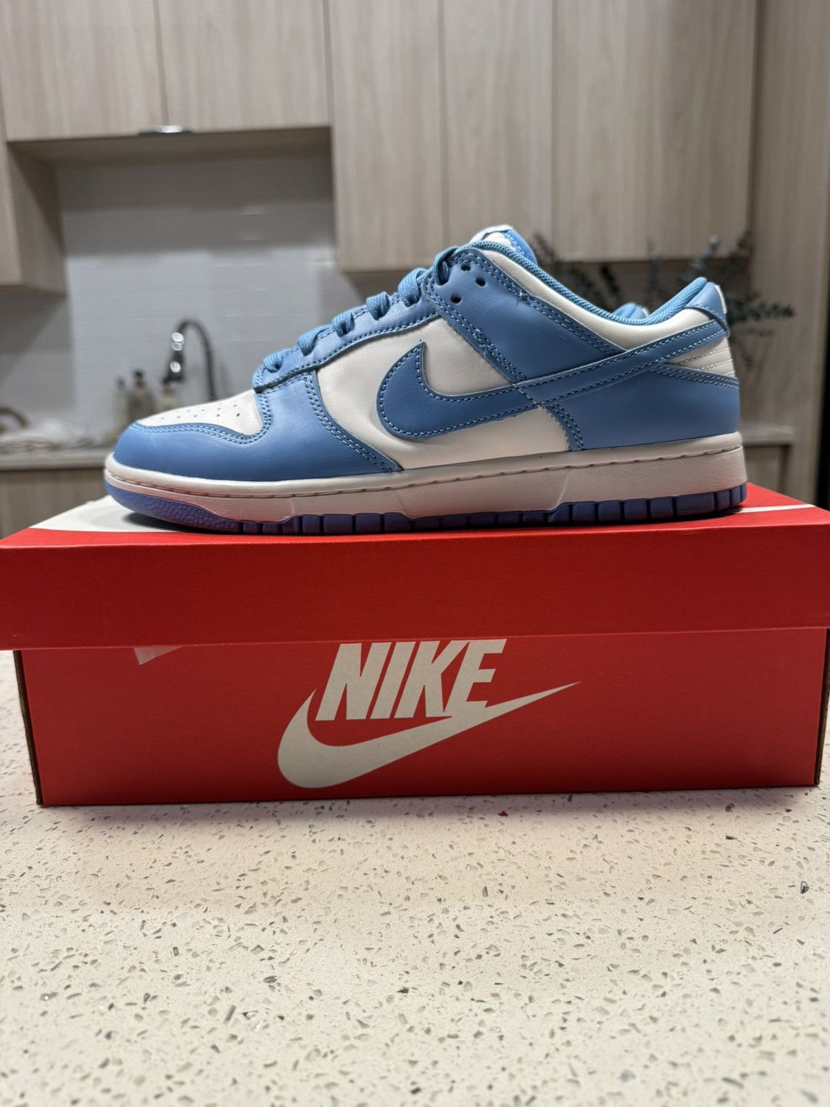Nike Nike Dunk Low “UNC” Size US 9.5 / EU 42-43 - 1 Thumbnail