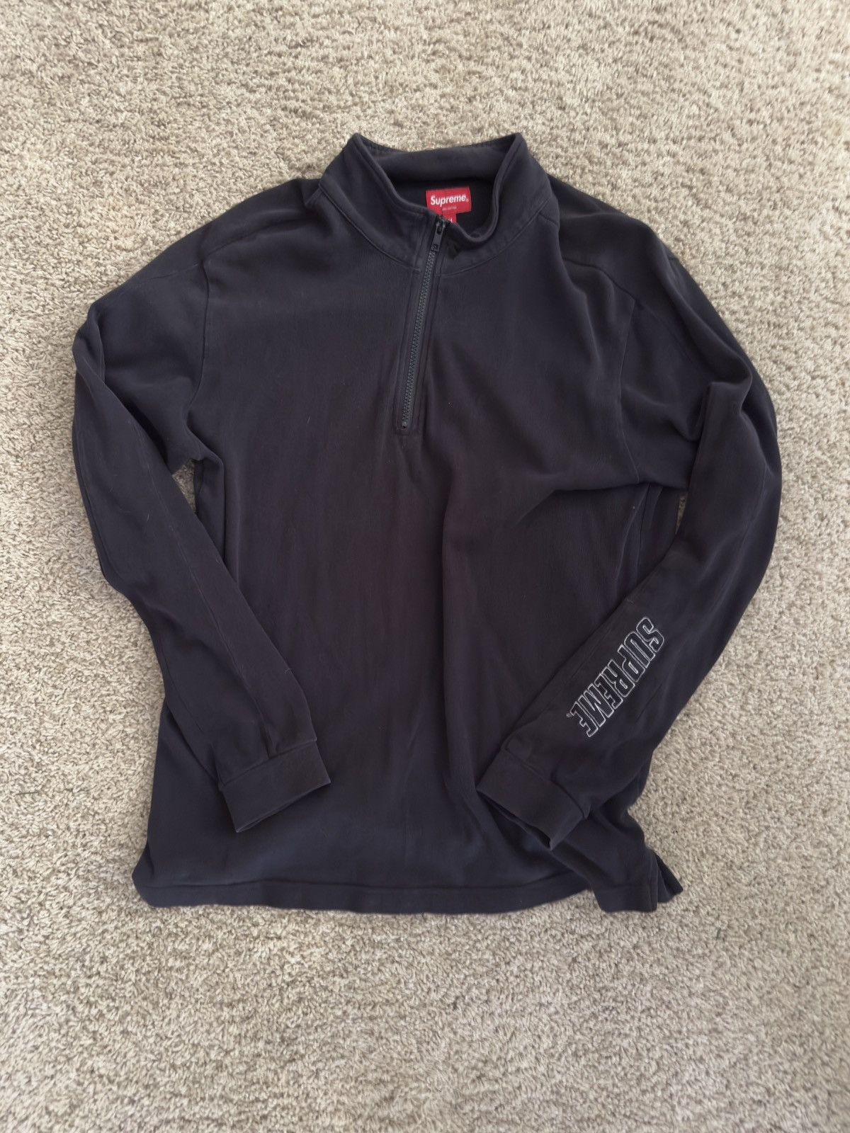 Supreme Supreme quarterzip Size US M / EU 48-50 / 2 - 2 Thumbnail