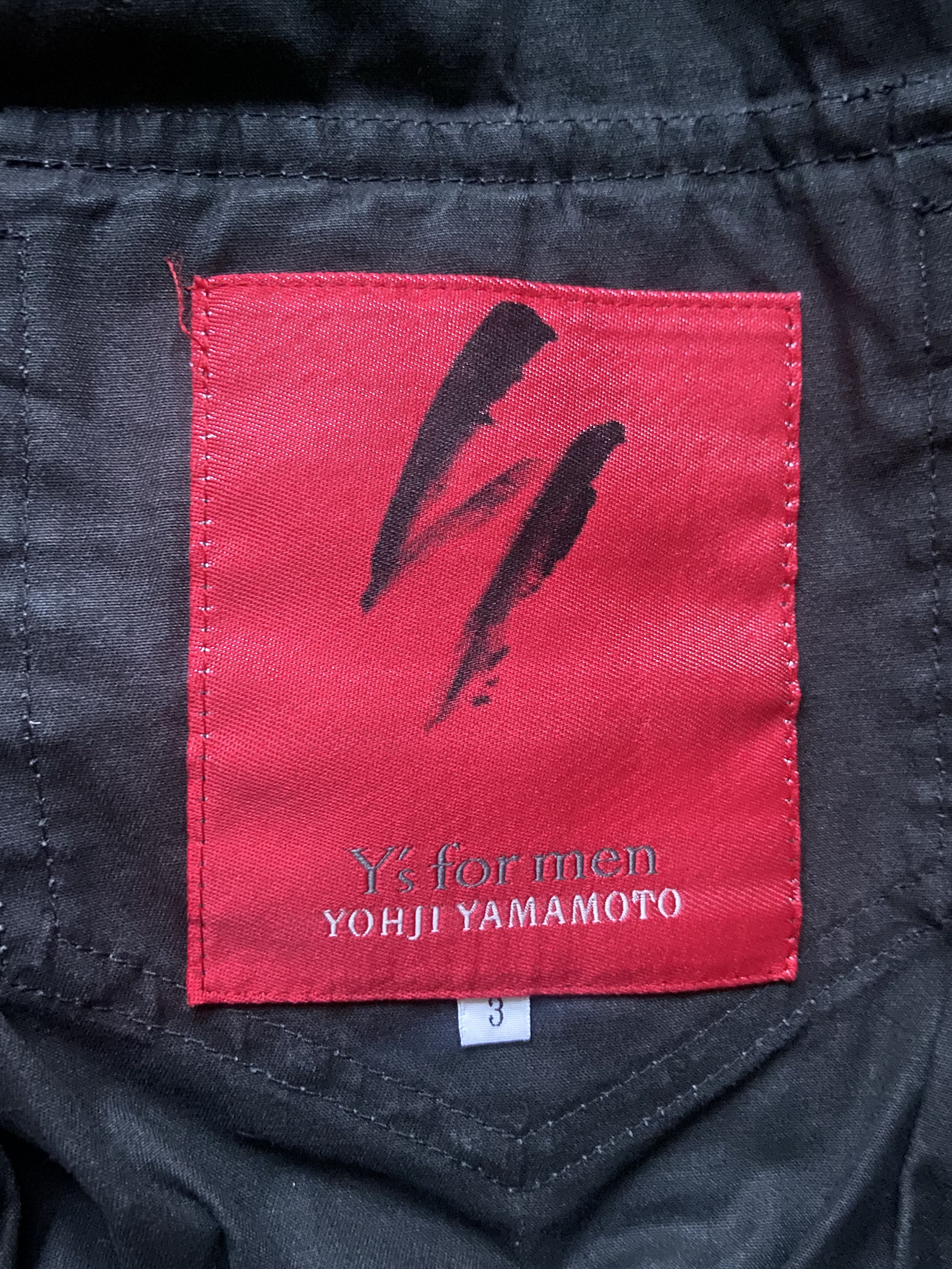 Yohji Yamamoto Y's for men cropped bomber Size US M / EU 48-50 / 2 - 3 Thumbnail