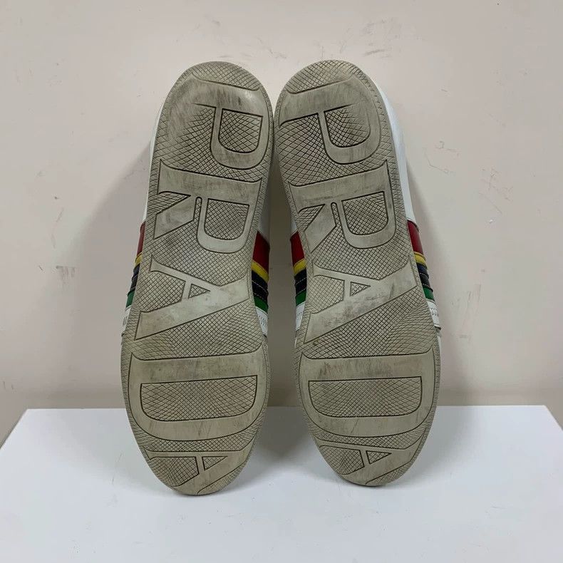 Prada Prada Casual Sneakers with Colorful Stripes-2506 Size US 6 / IT 36 - 7 Thumbnail