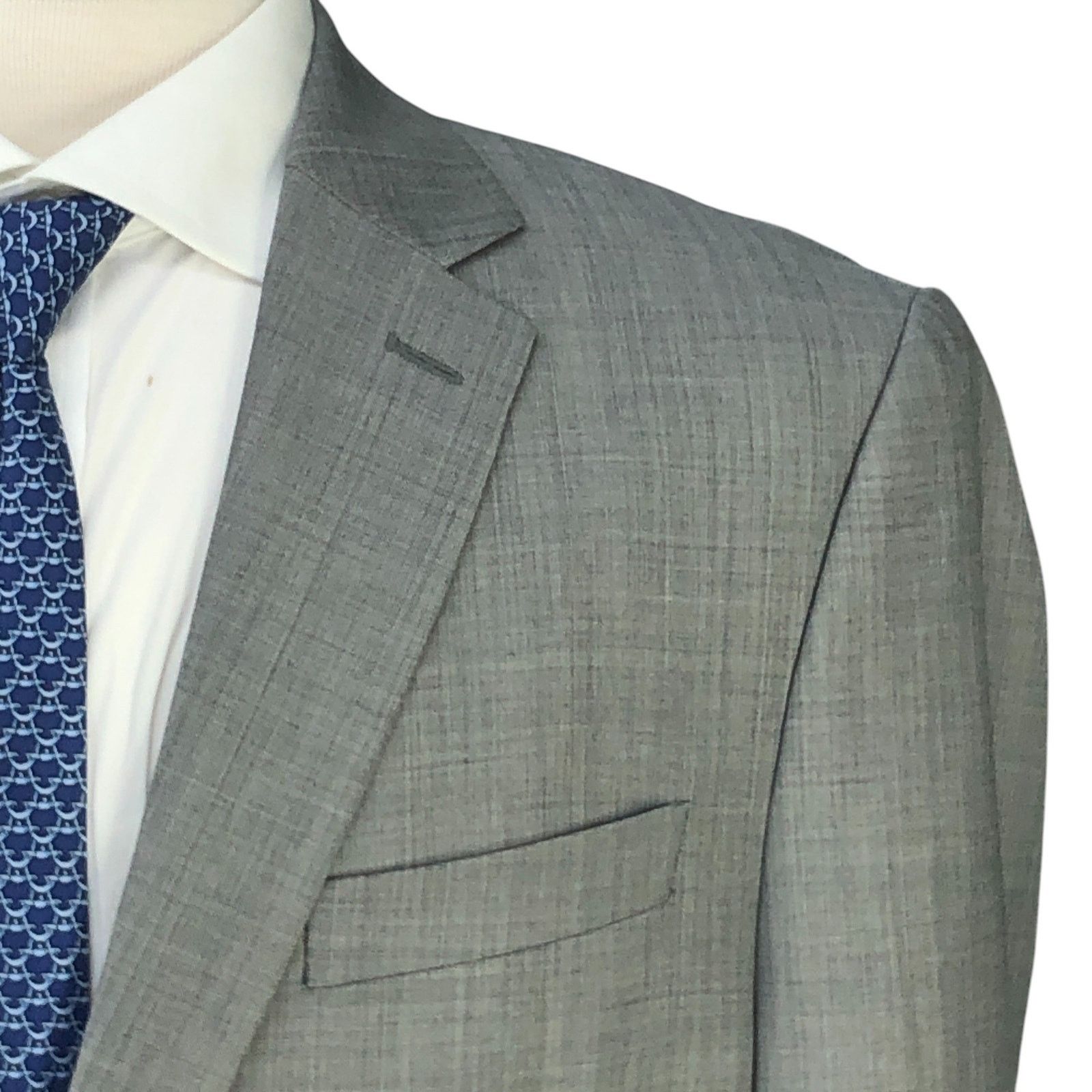 Lauren Ralph Lauren Ralph Lauren LRL 42L Suit Drop 4 Gray 2 RECENT *TINY FLAW Size 42L - 5 Thumbnail