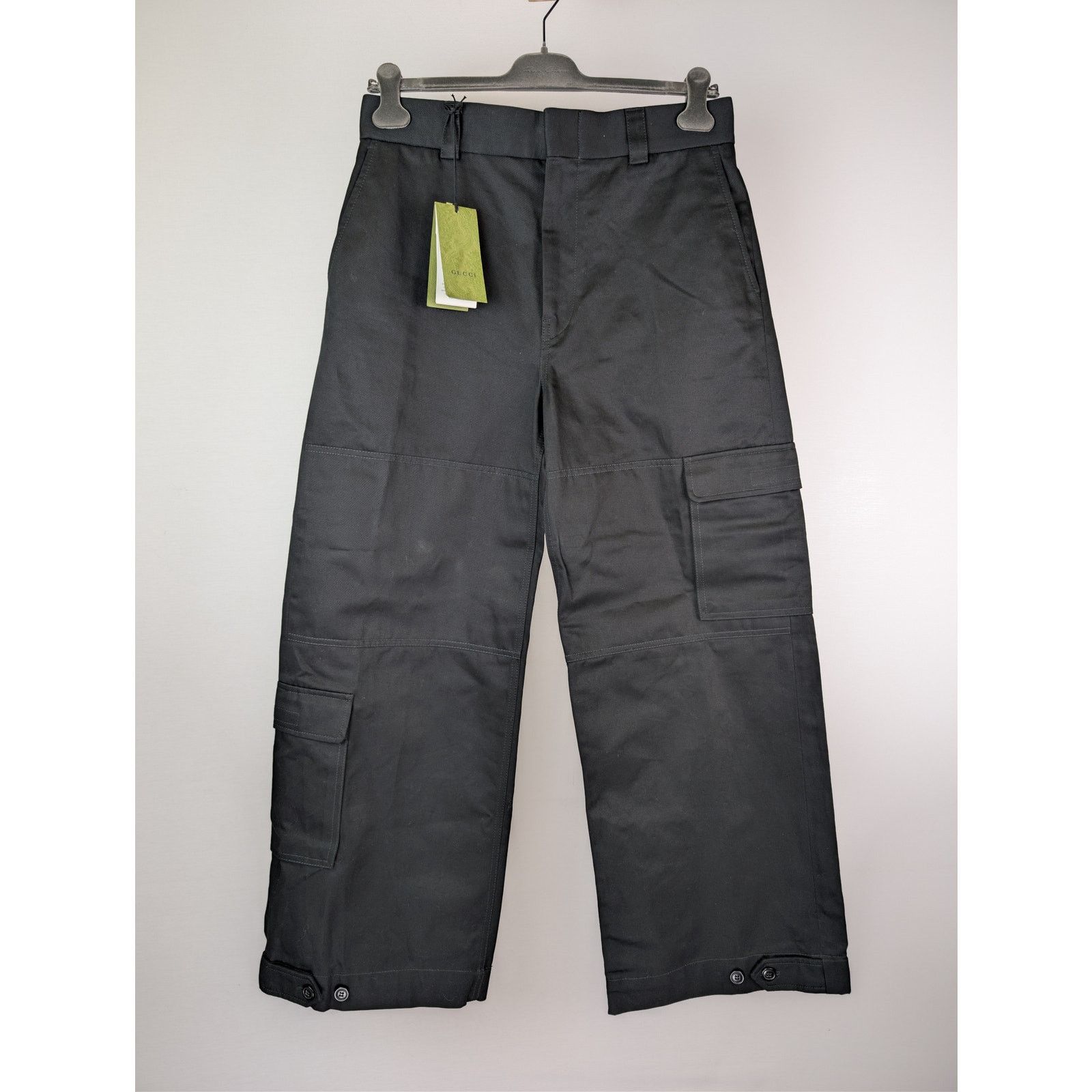 Gucci o1rshd1 Cargo Pants in Black Size US 32 / EU 48 - 9 Thumbnail