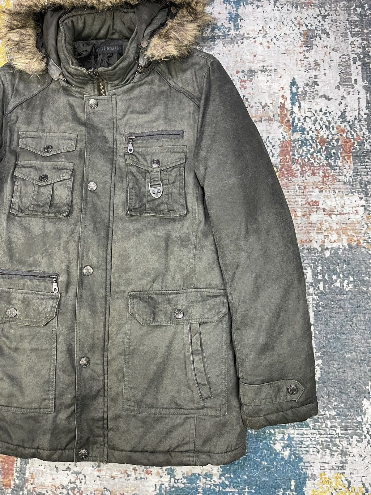 In The Attic M65 Fur Parka If Six Was Nine Style Jackets Size US L / EU 52-54 / 3 - 3 Thumbnail