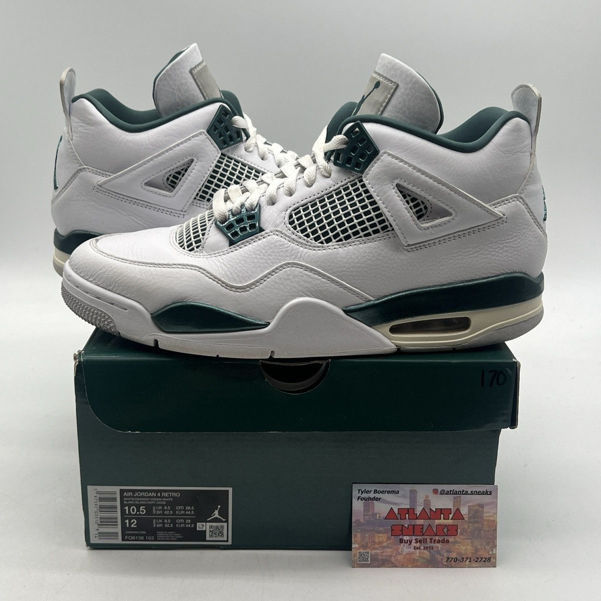 Air Jordan oxidized green