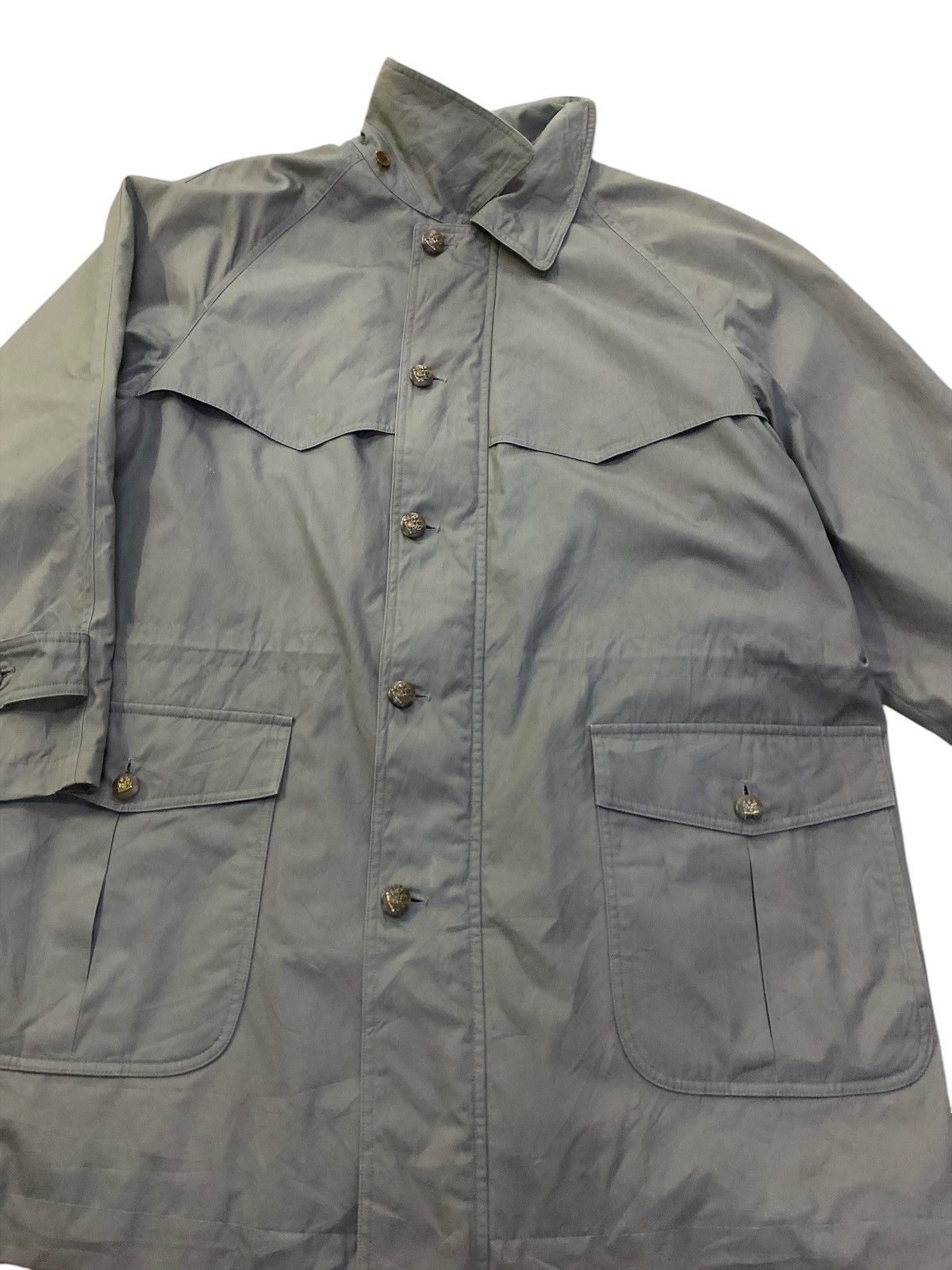 Aquascutum × Vintage Vintage Aquascutum Trench Coat Parka Jacket Size US L / EU 52-54 / 3 - 18 Thumbnail