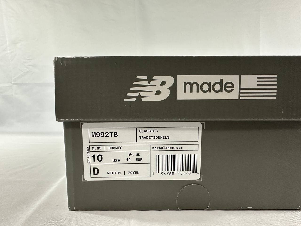 New Balance New Balance 992 MiUSA Blue Silver Metallic Sneakers Size US 10 / EU 43 - 8 Thumbnail