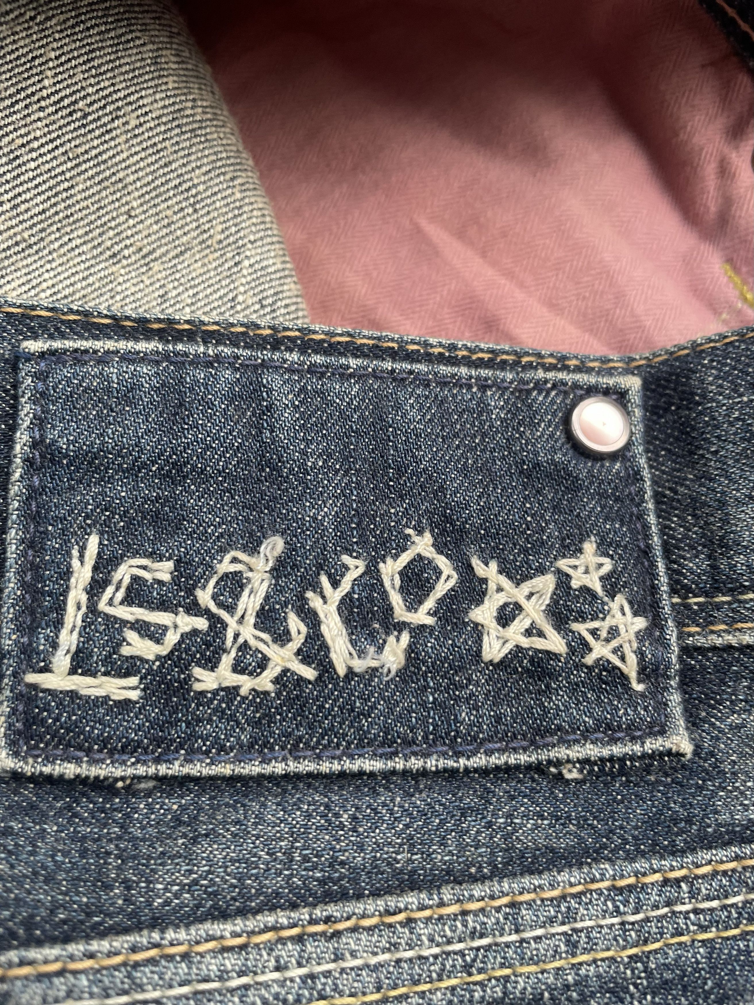 Levi's Vintage 2006 Levis 903 Lady Distresed Denim Size 31" - 12 Thumbnail