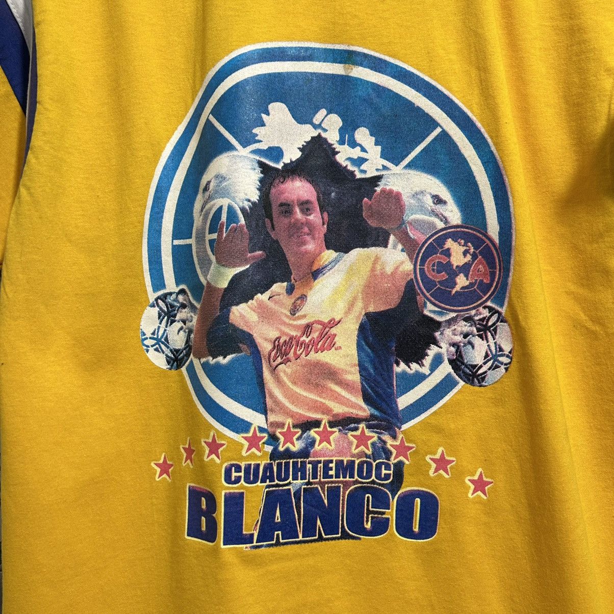 Mexicana CUAUTHEMOC AMÉRICA CAMPEÓN 2005 VINTAGE SHIRT SOCCER Size US M / EU 48-50 / 2 - 2 Thumbnail