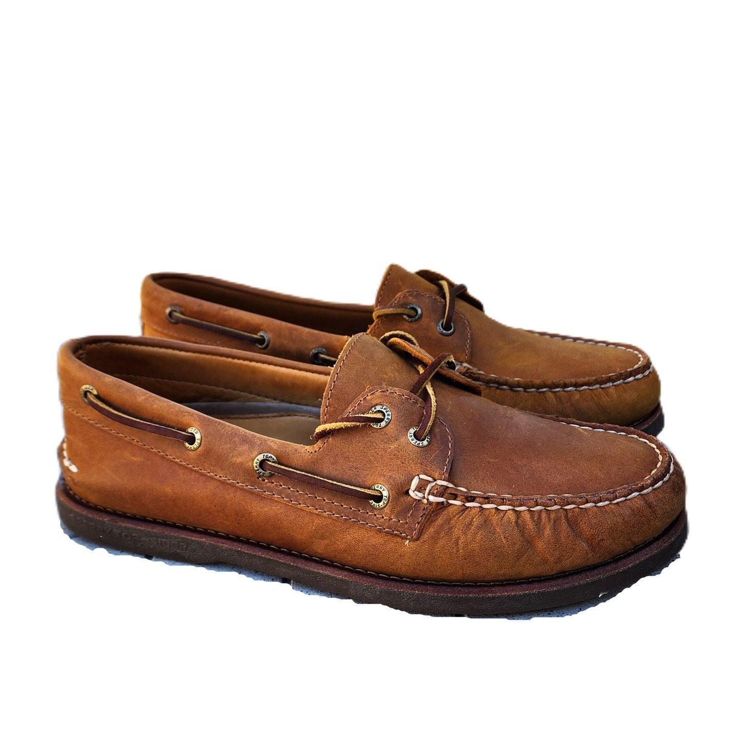 Sperry Sperry Top Sider Gold Cup Leather Moccasin Boat Shoes Size US 9.5 / EU 42-43 - 14 Thumbnail